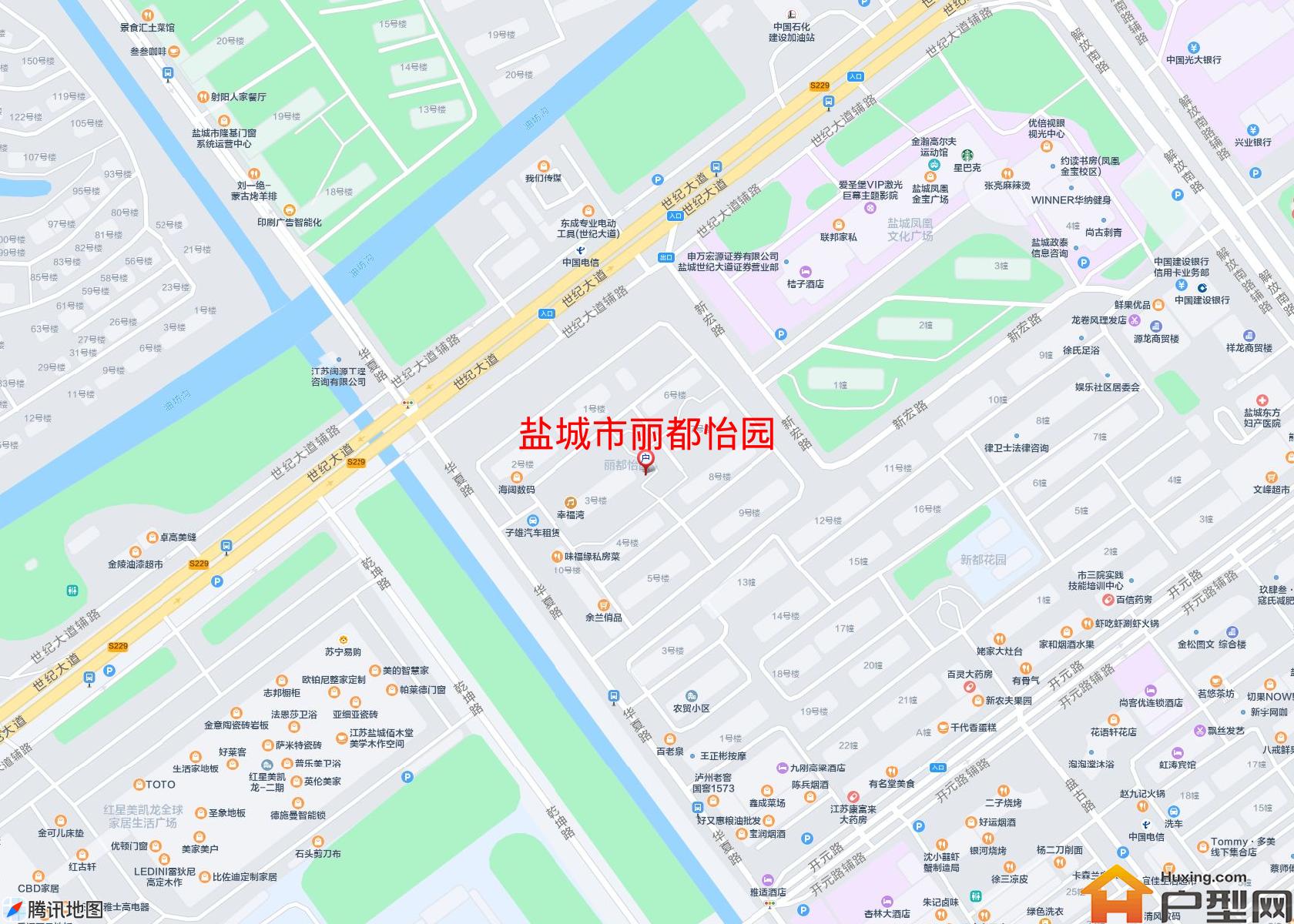 丽都怡园小区 - 户型网