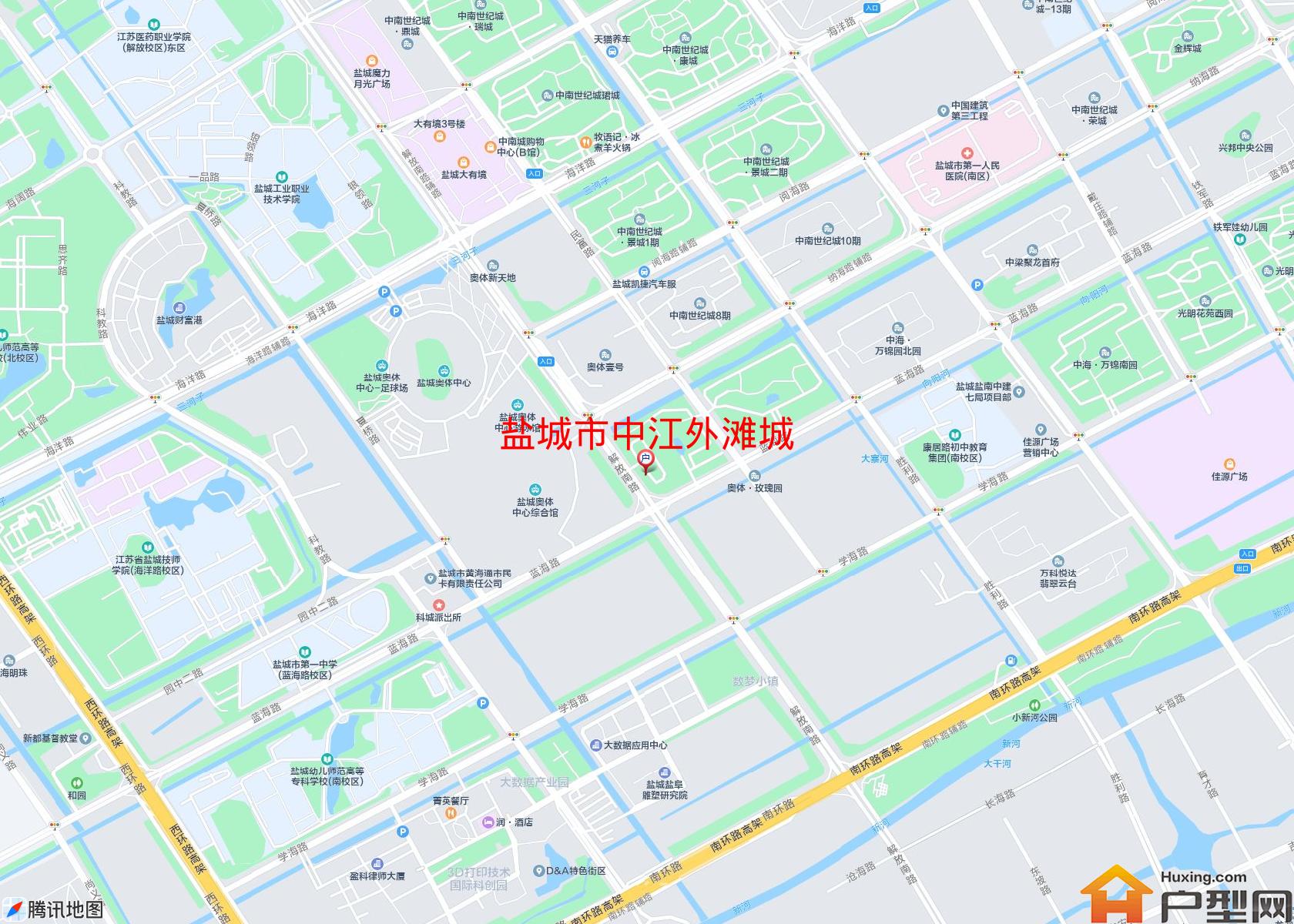 中江外滩城小区 - 户型网