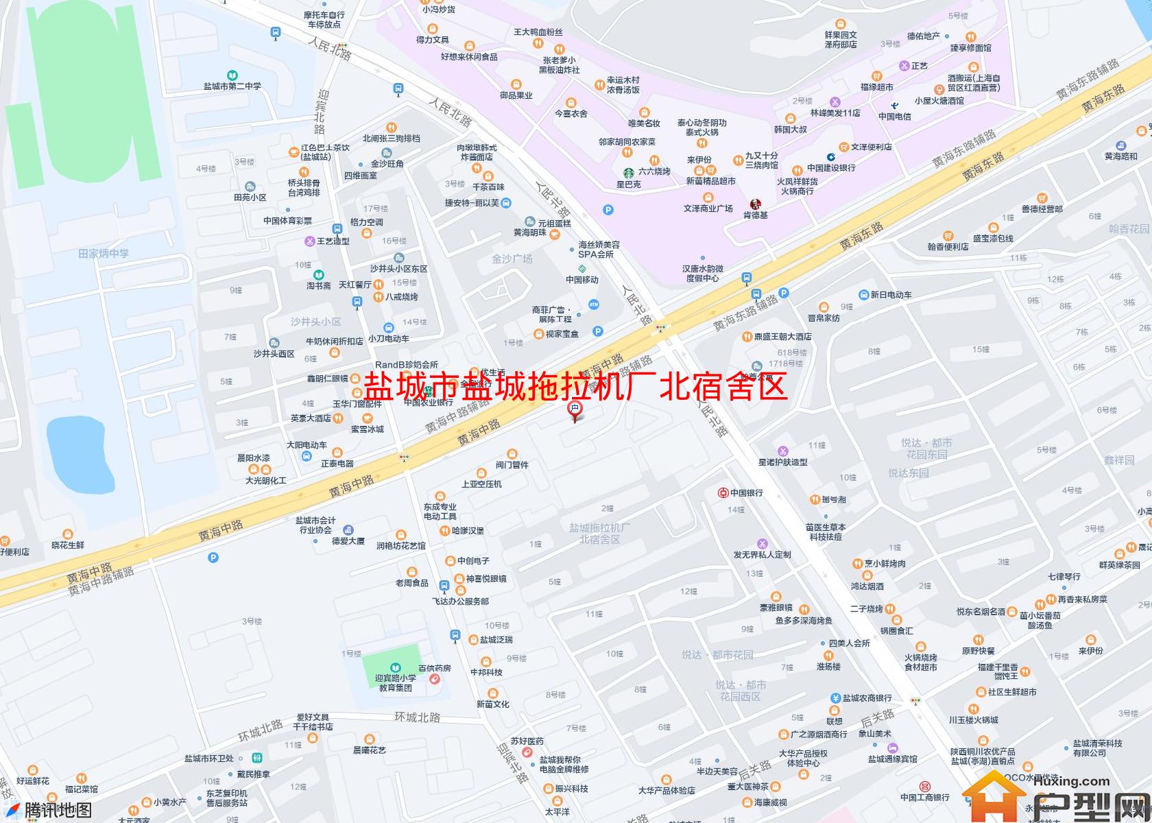 盐城拖拉机厂北宿舍区小区 - 户型网