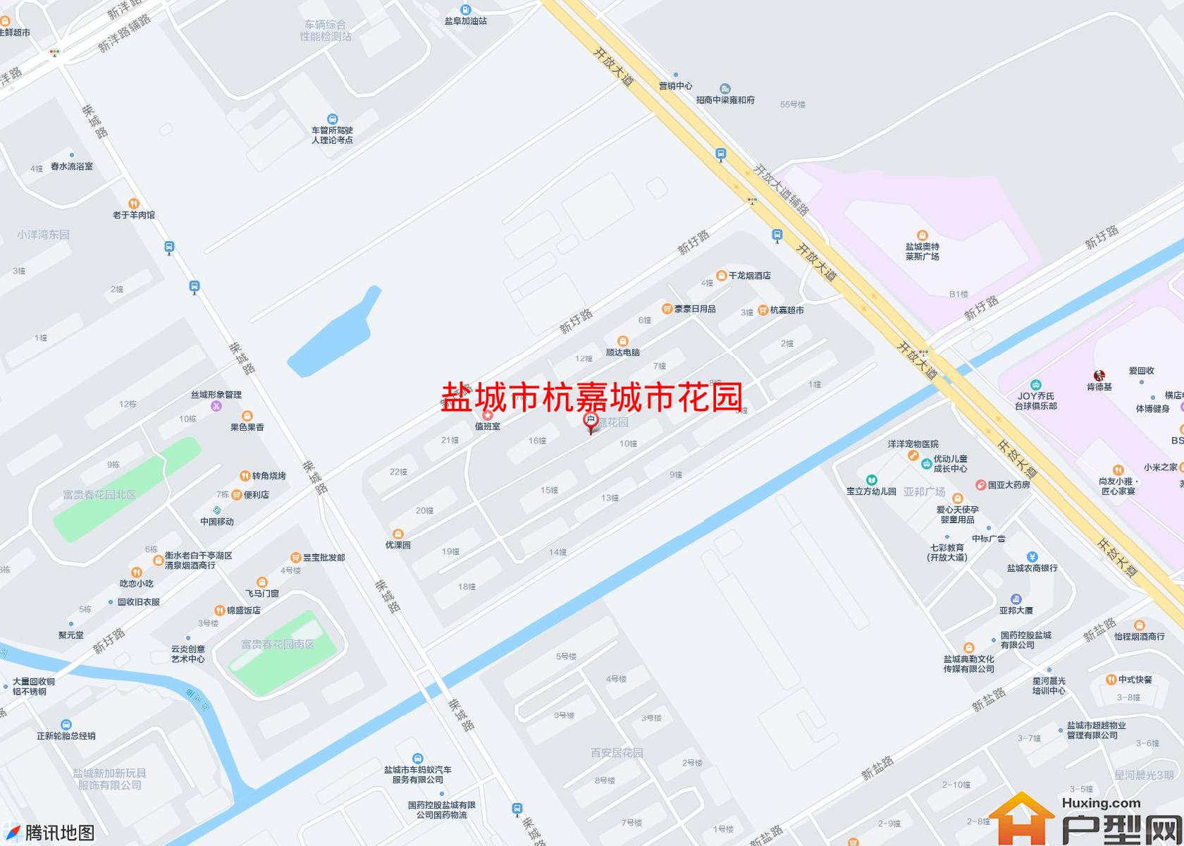 杭嘉城市花园小区 - 户型网