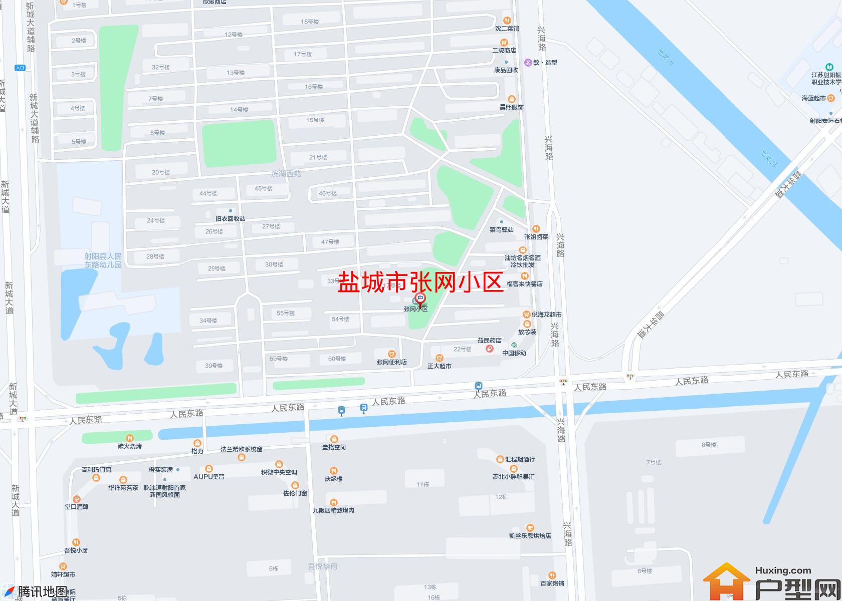 张网小区小区 - 户型网
