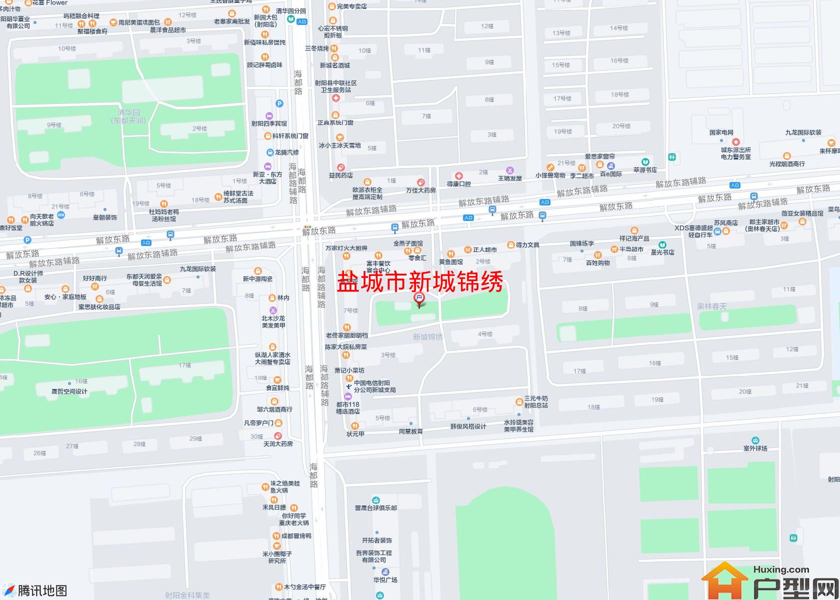 新城锦绣小区 - 户型网