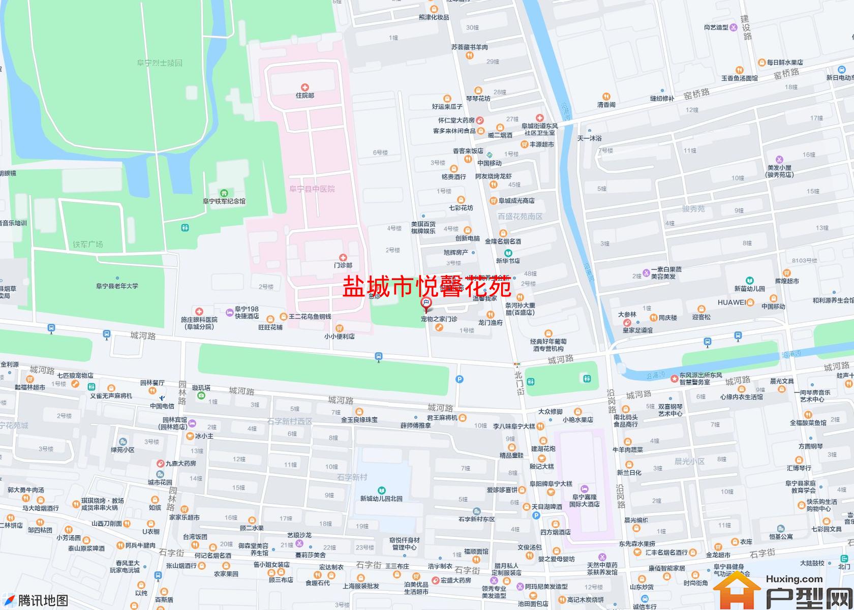 悦馨花苑小区 - 户型网