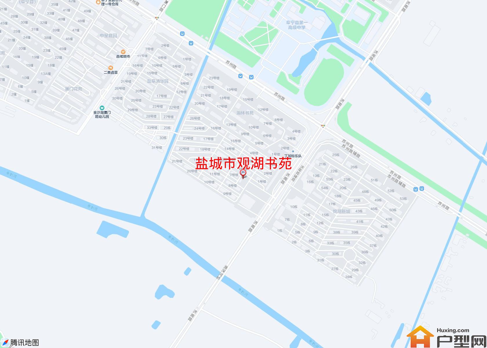 观湖书苑小区 - 户型网