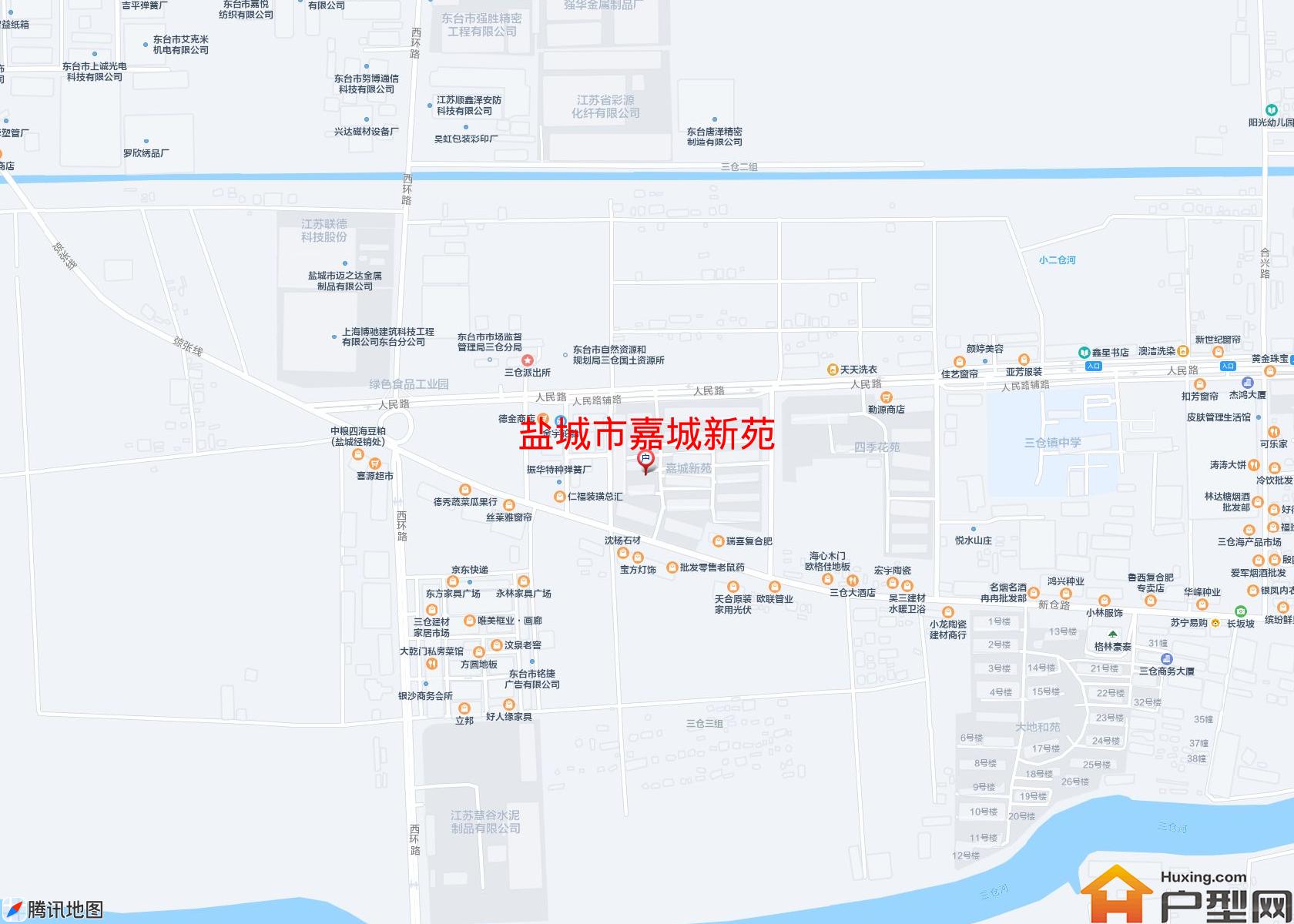 嘉城新苑小区 - 户型网