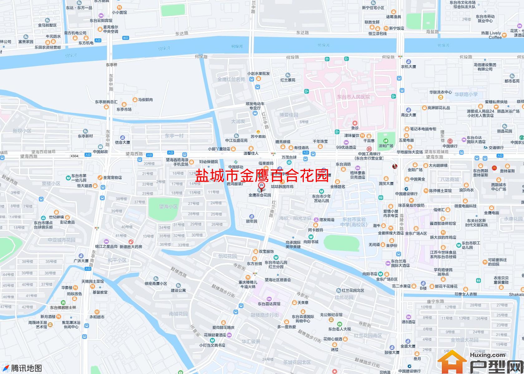 金鹰百合花园小区 - 户型网