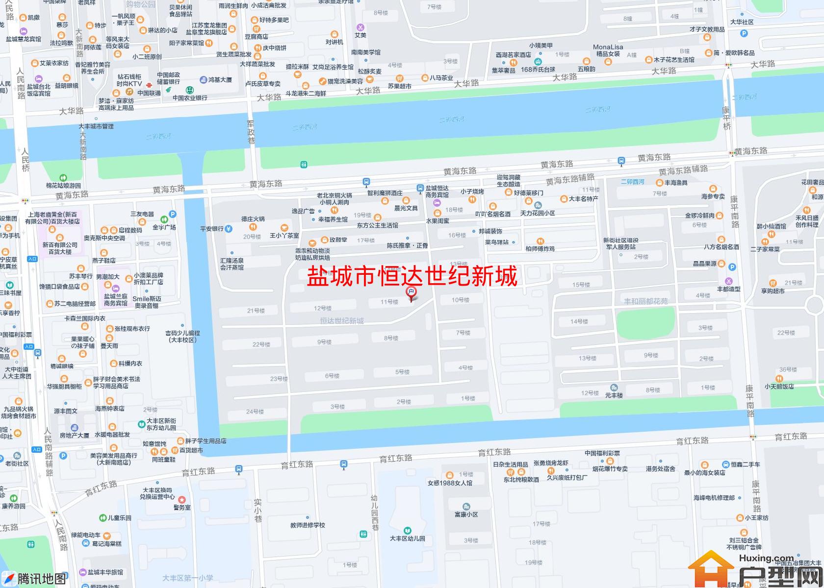 恒达世纪新城小区 - 户型网