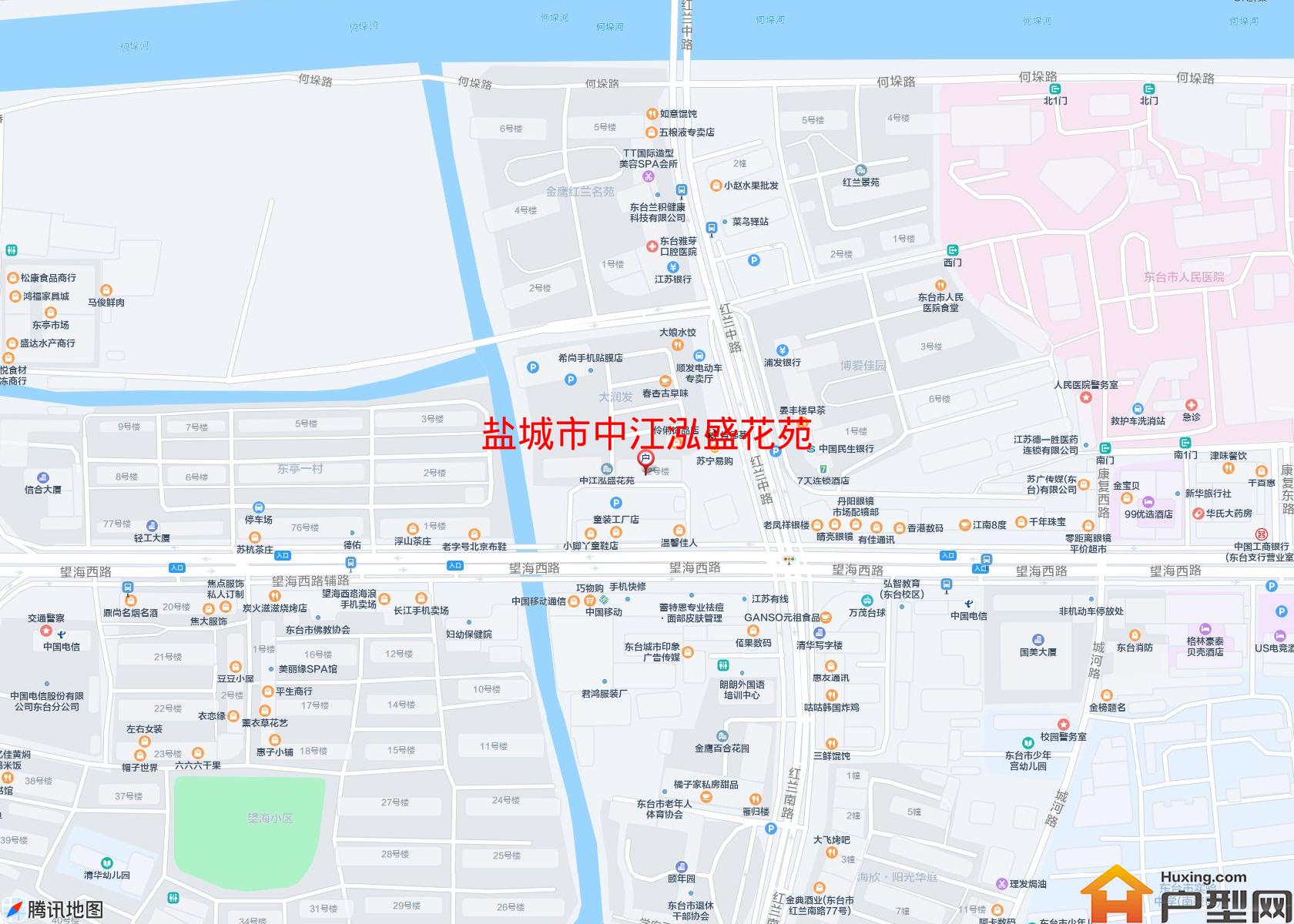 中江泓盛花苑小区 - 户型网
