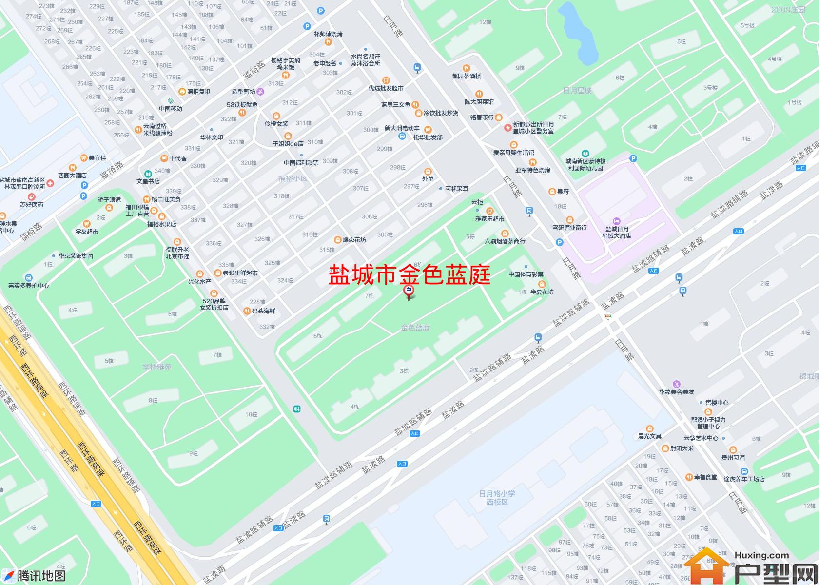 金色蓝庭小区 - 户型网