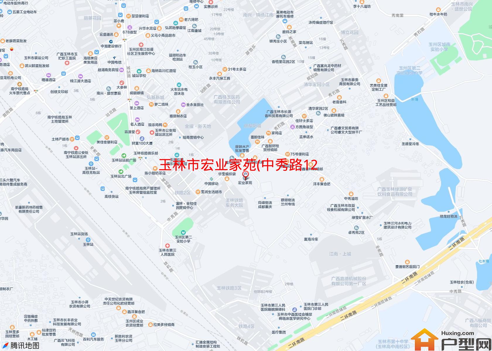 宏业家苑(中秀路124号)小区 - 户型网