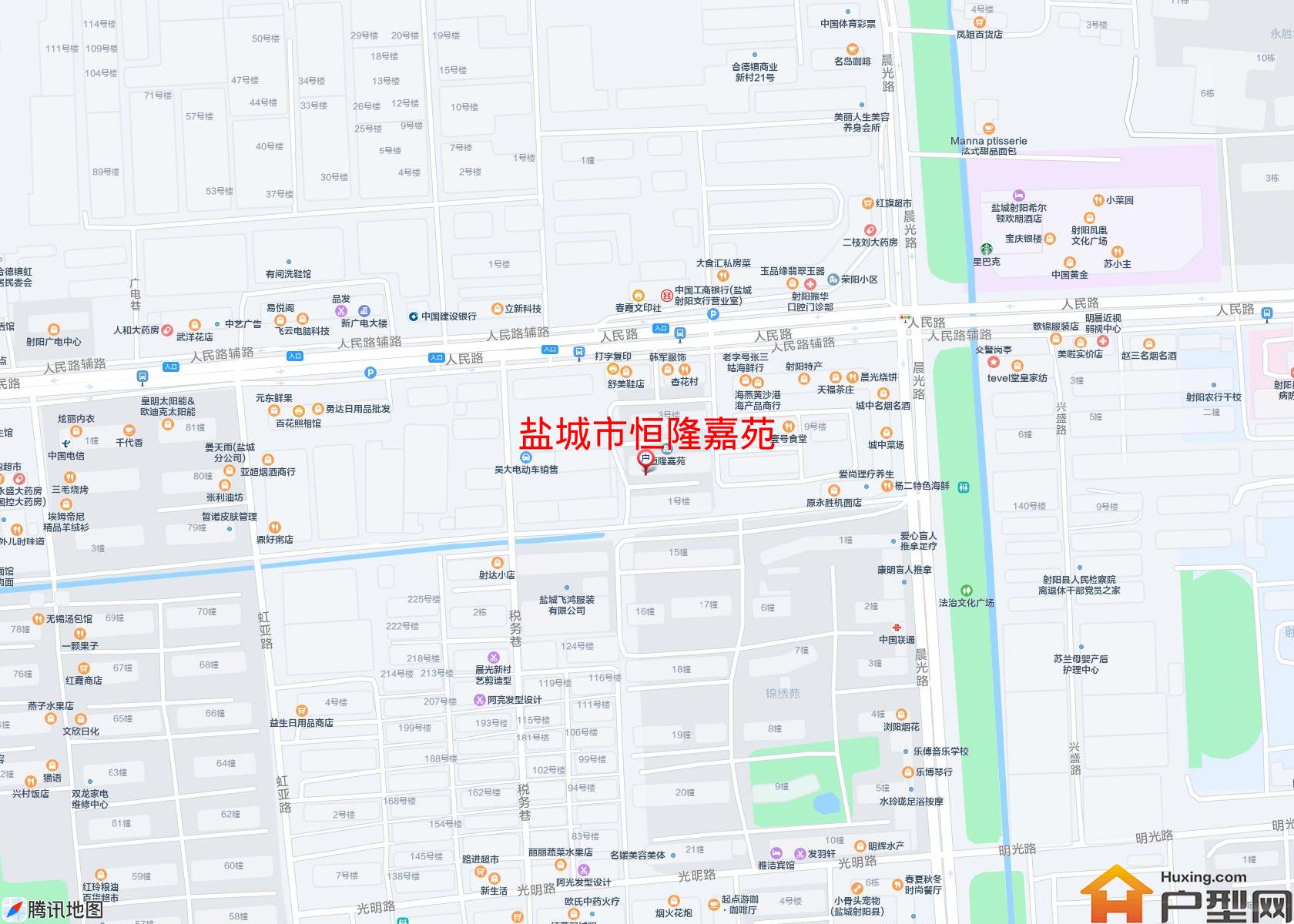 恒隆嘉苑小区 - 户型网