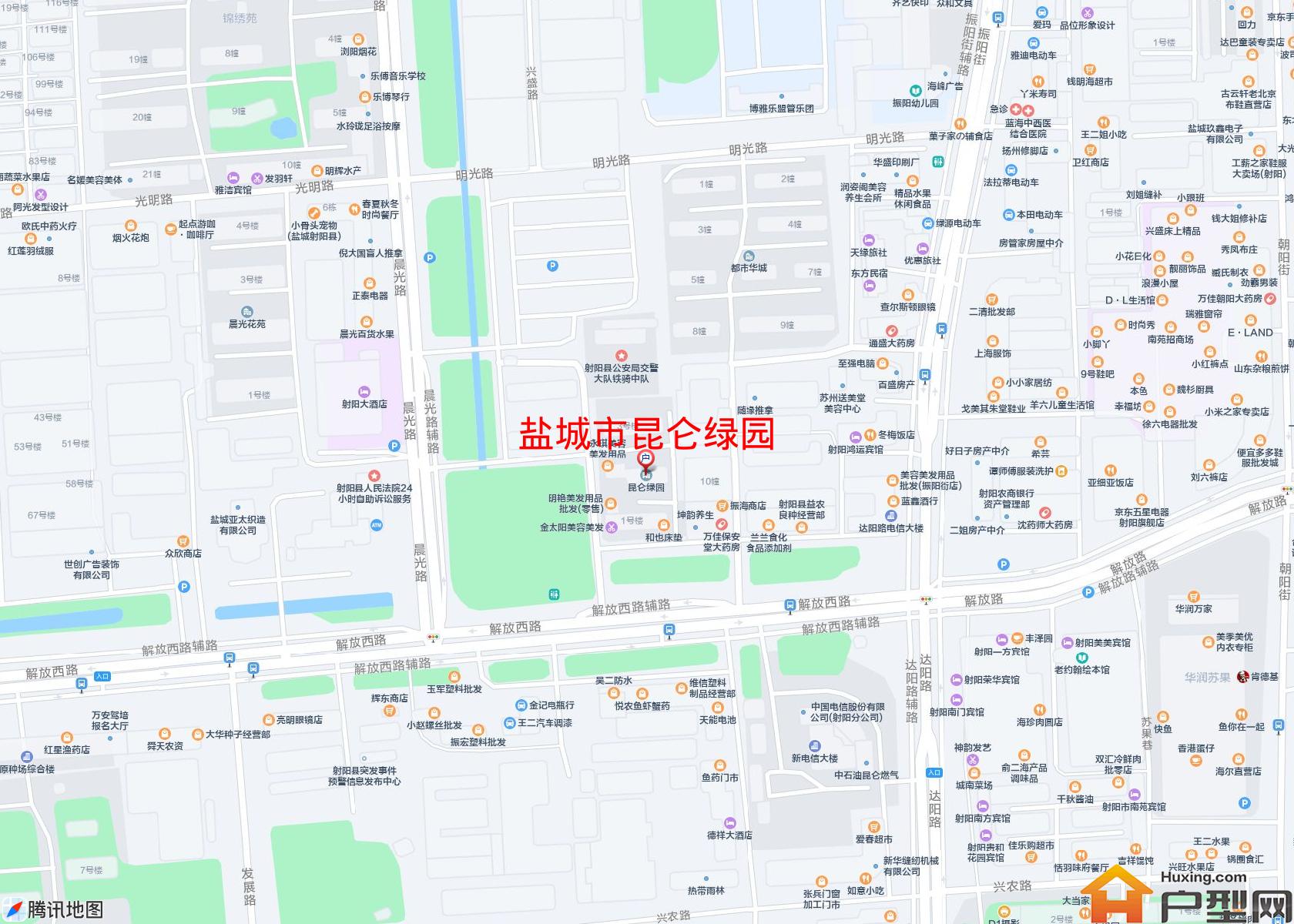 昆仑绿园小区 - 户型网