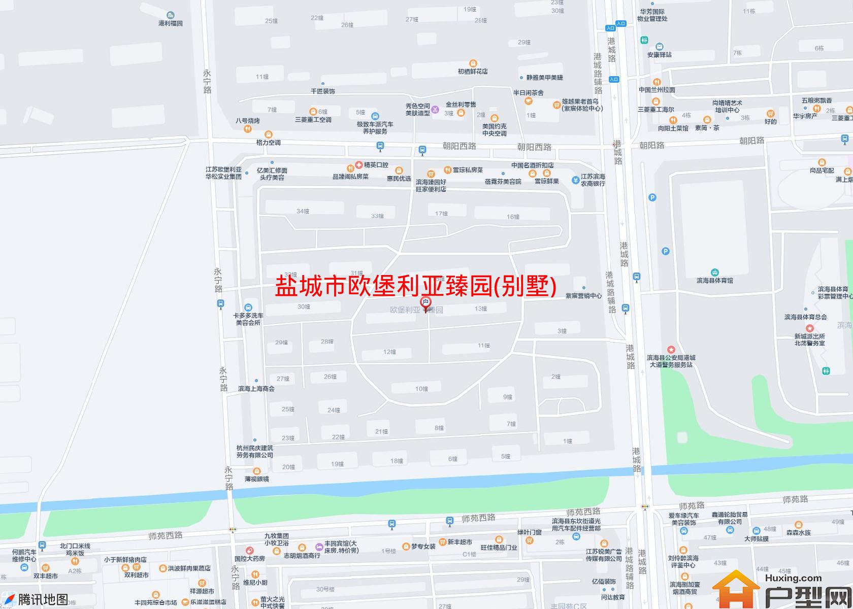 欧堡利亚臻园(别墅)小区 - 户型网