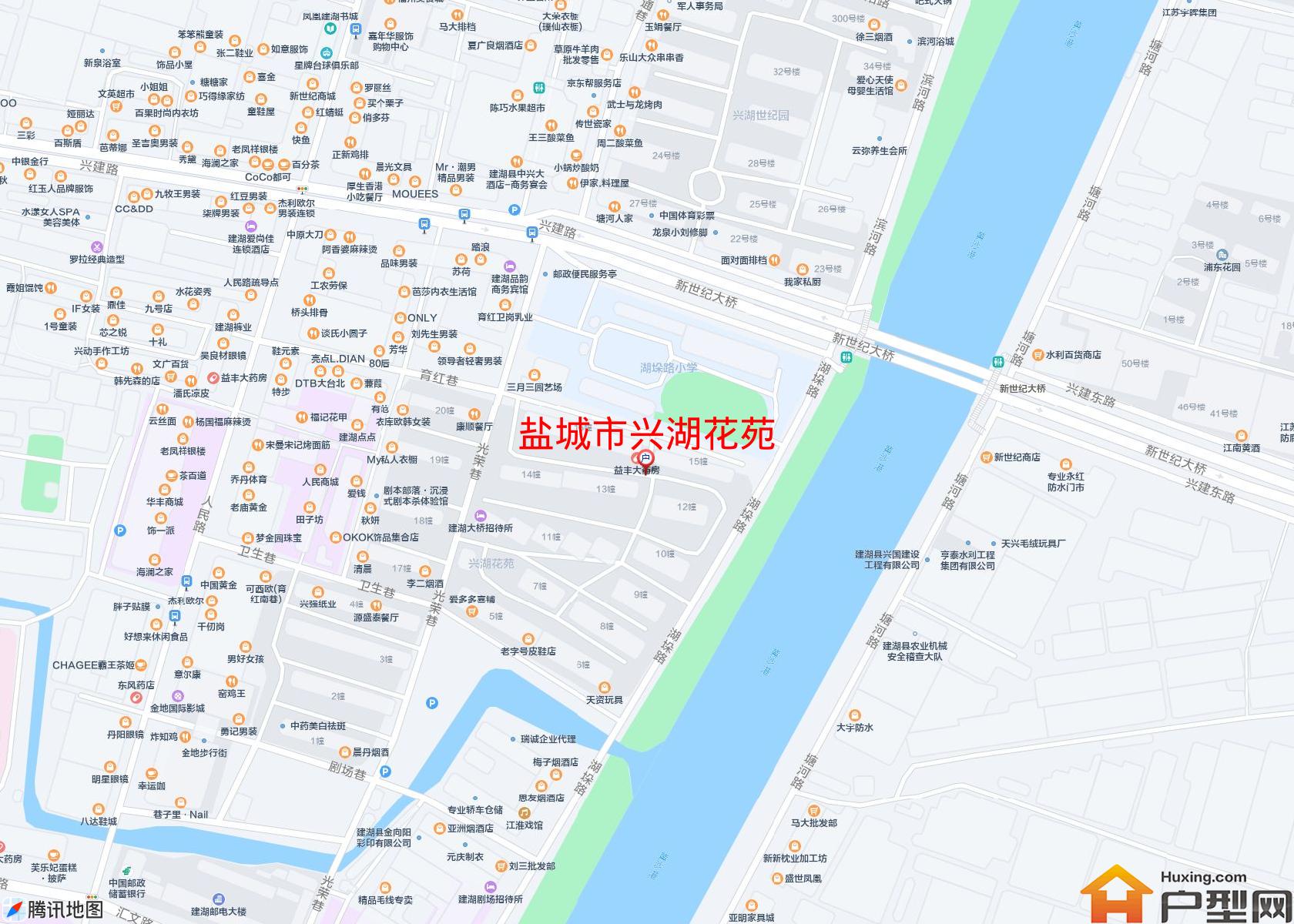 兴湖花苑小区 - 户型网