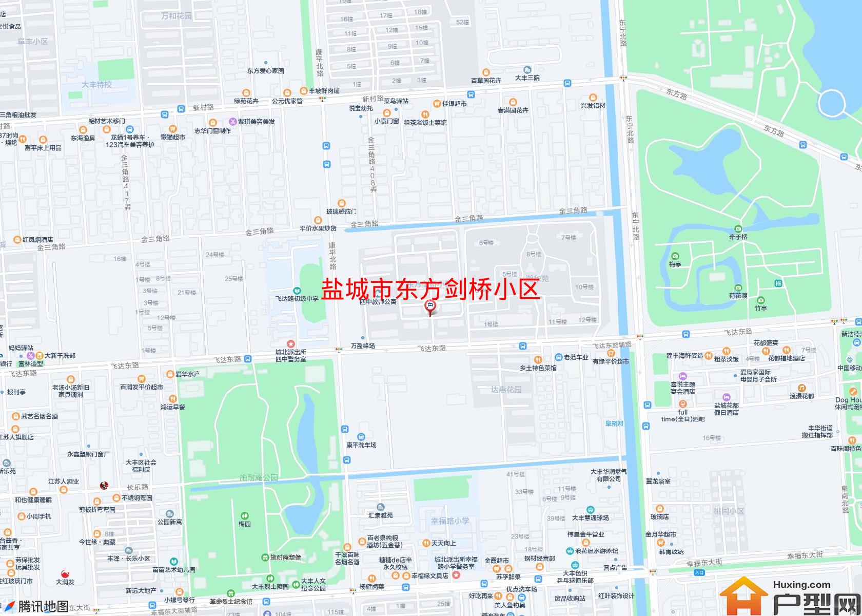 东方剑桥小区小区 - 户型网