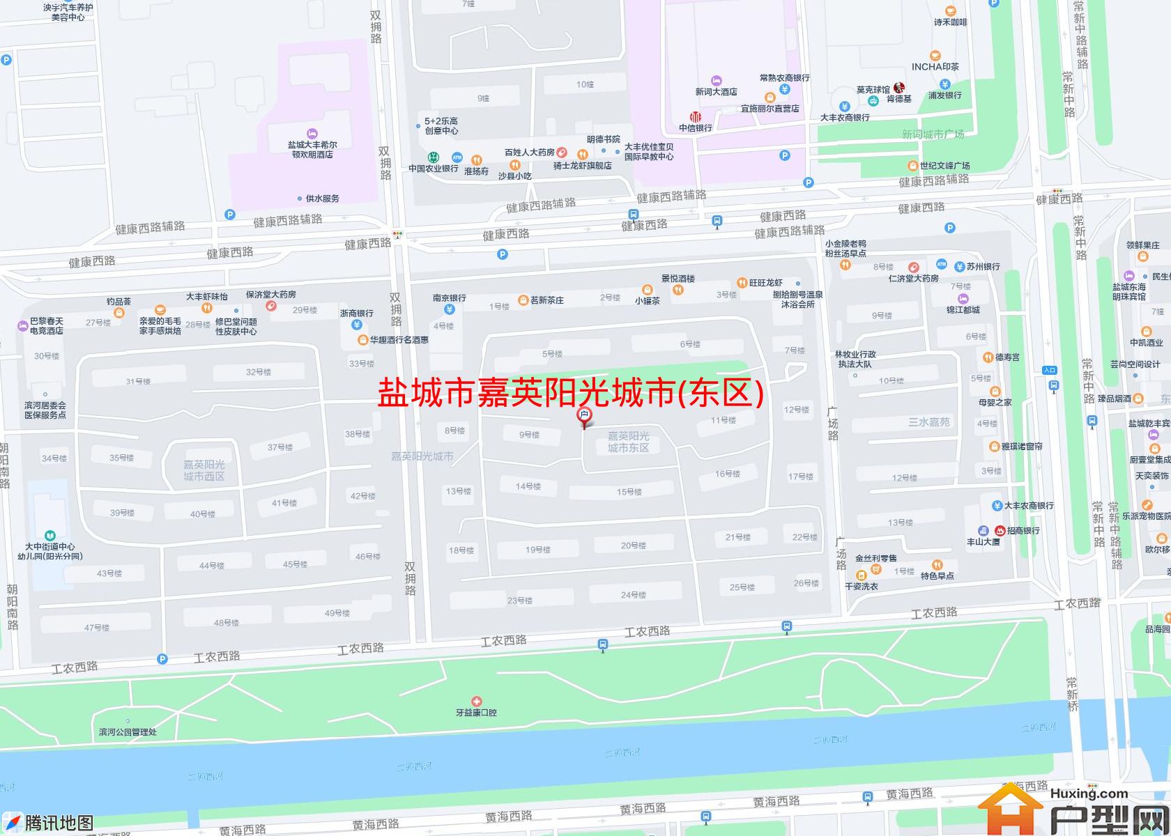 嘉英阳光城市(东区)小区 - 户型网