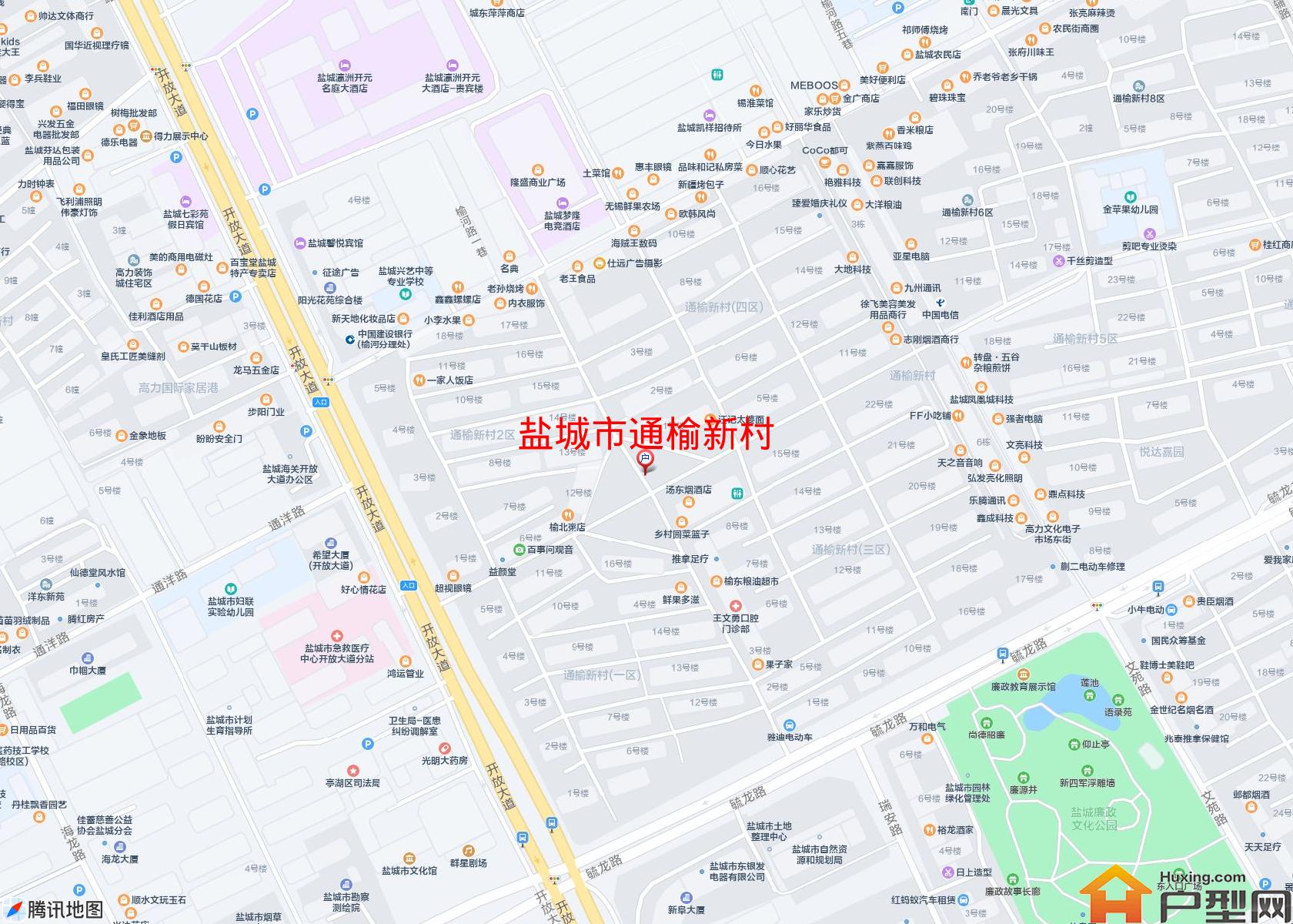 通榆新村小区 - 户型网