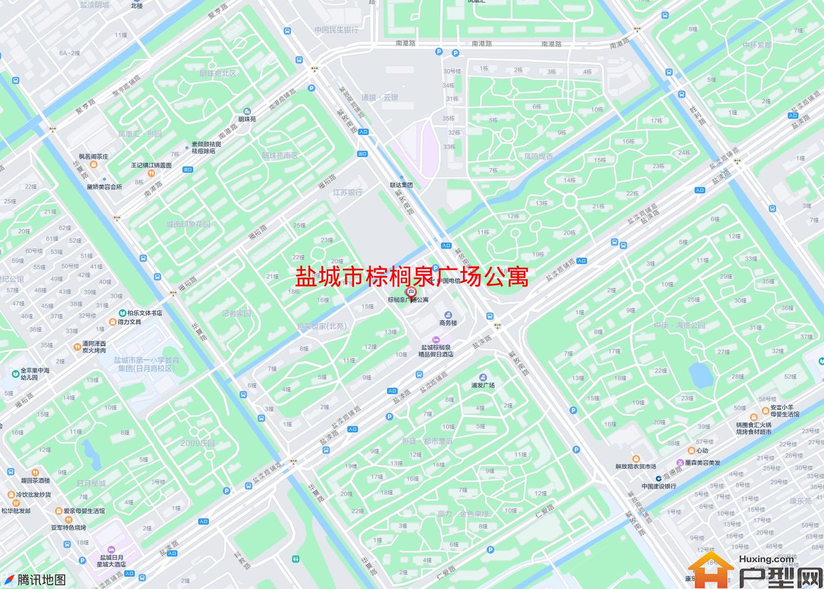棕榈泉广场公寓小区 - 户型网