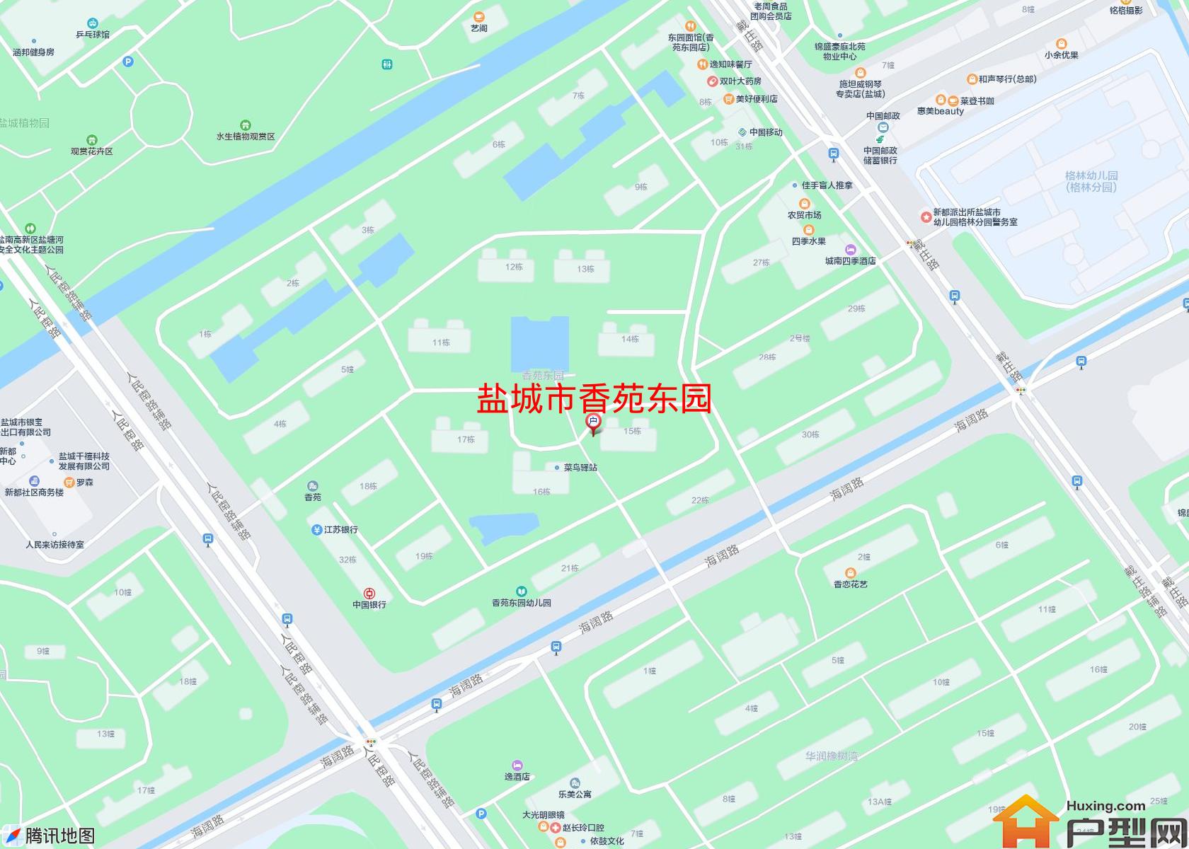 香苑东园小区 - 户型网