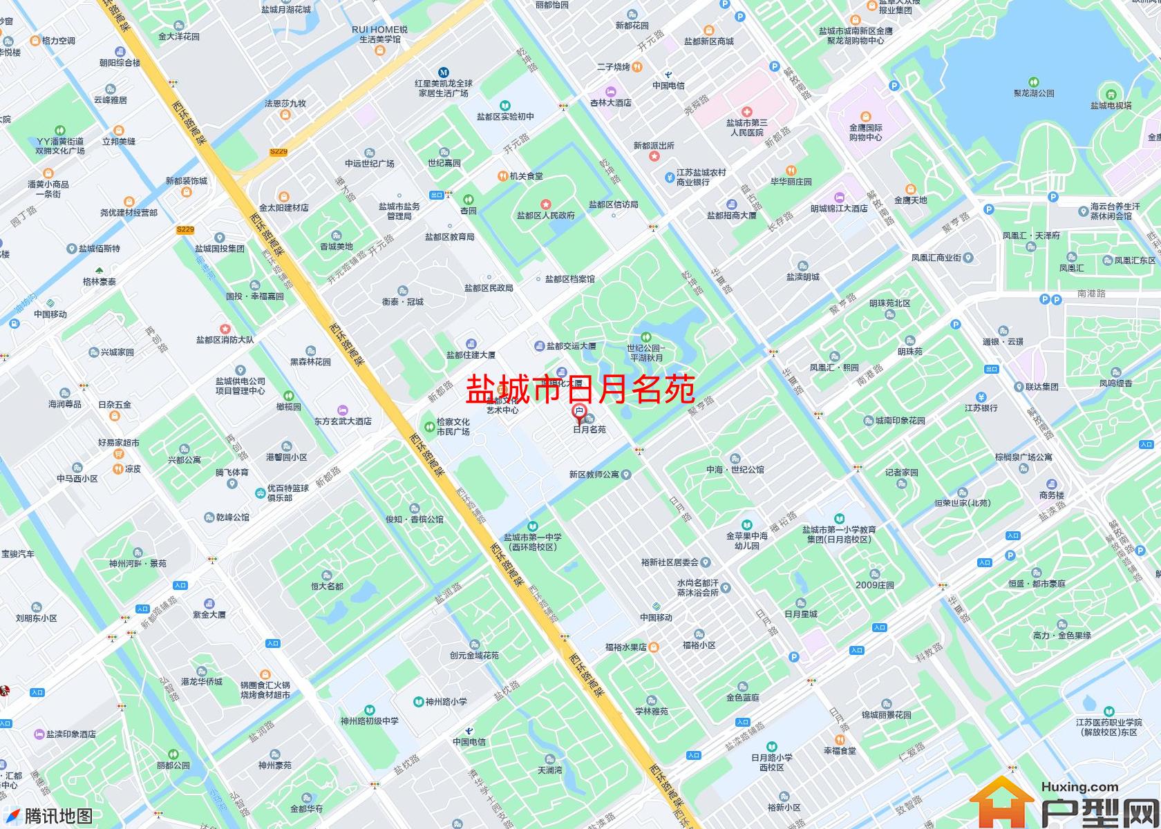 日月名苑小区 - 户型网