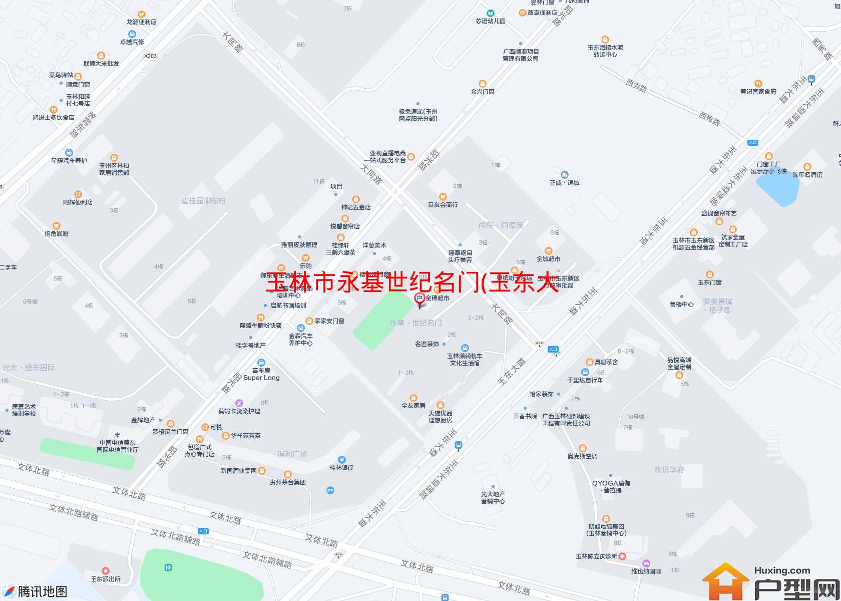 永基世纪名门(玉东大道)小区 - 户型网