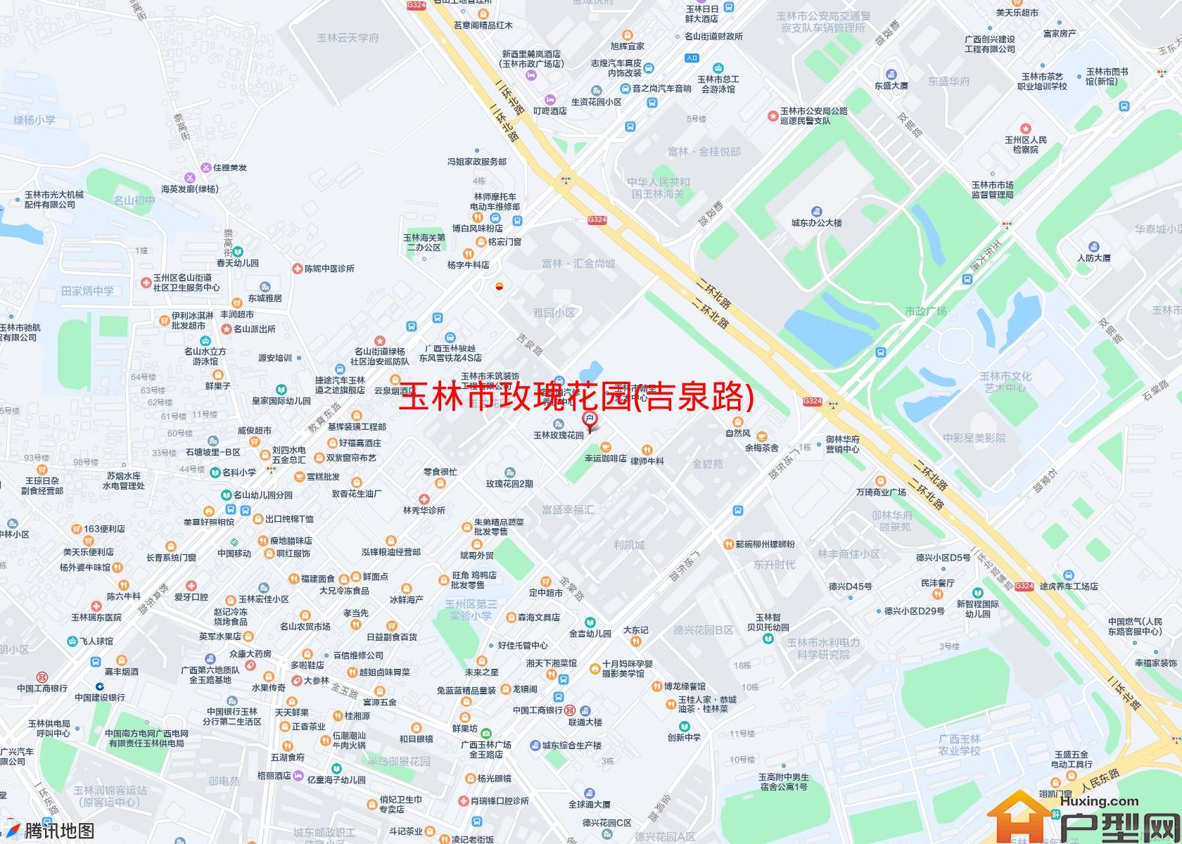 玫瑰花园(吉泉路)小区 - 户型网