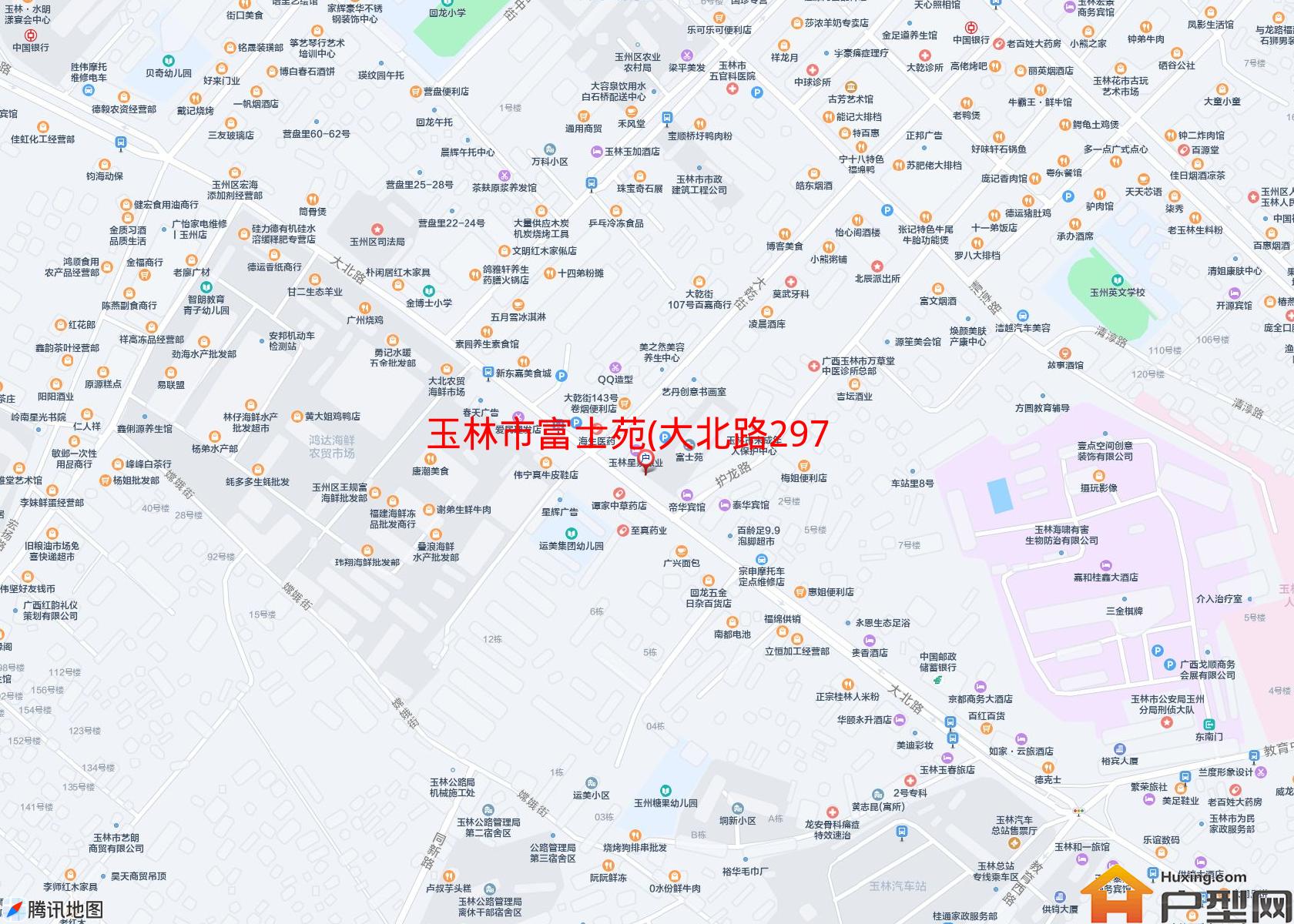 富士苑(大北路297号)小区 - 户型网
