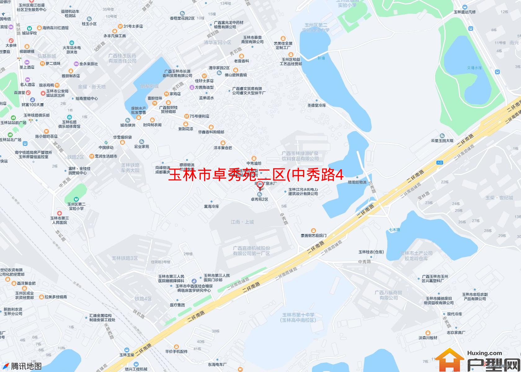卓秀苑二区(中秀路42号)小区 - 户型网