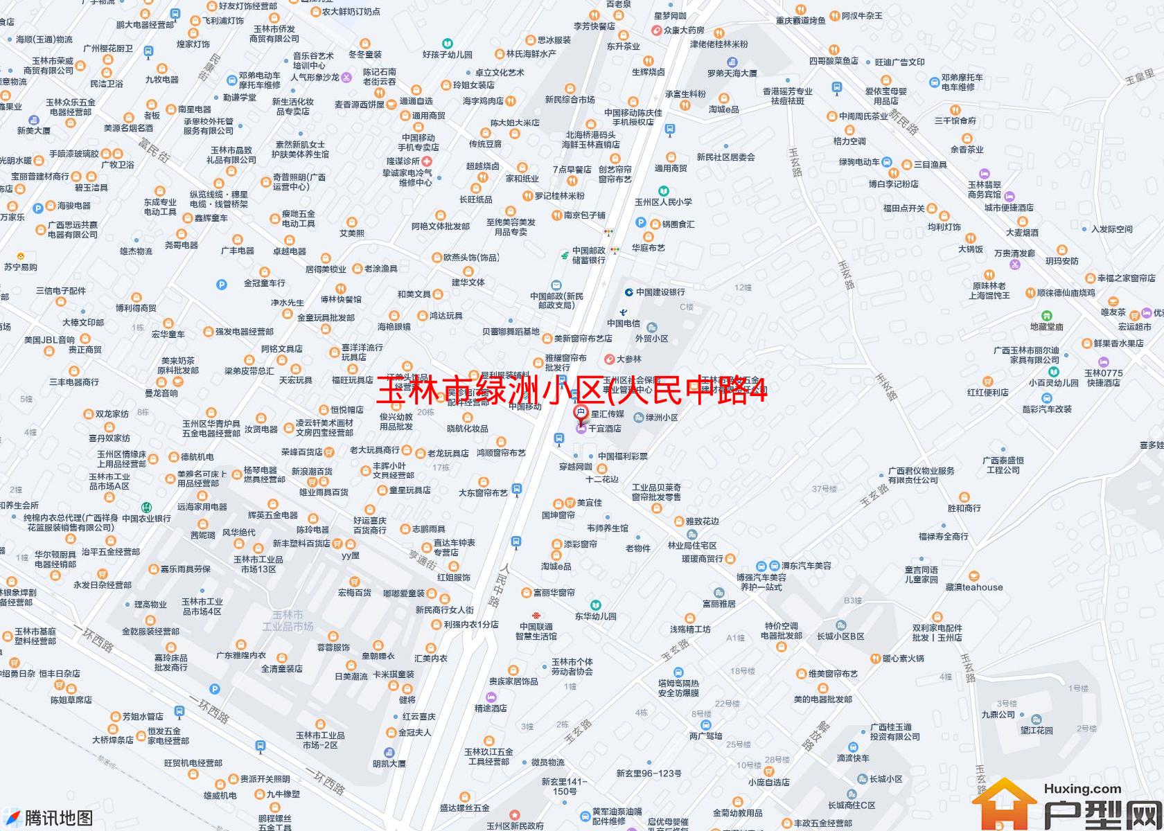 绿洲小区(人民中路411号)小区 - 户型网