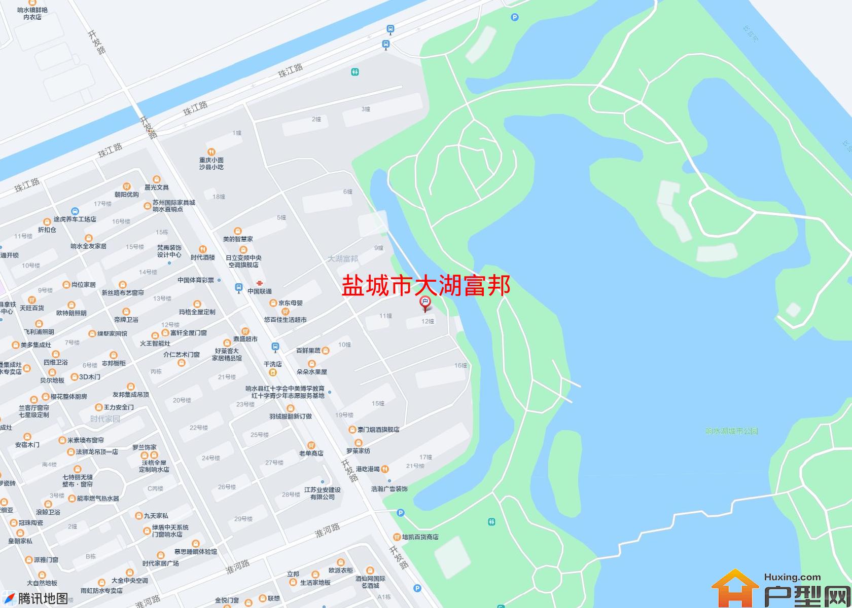 大湖富邦小区 - 户型网