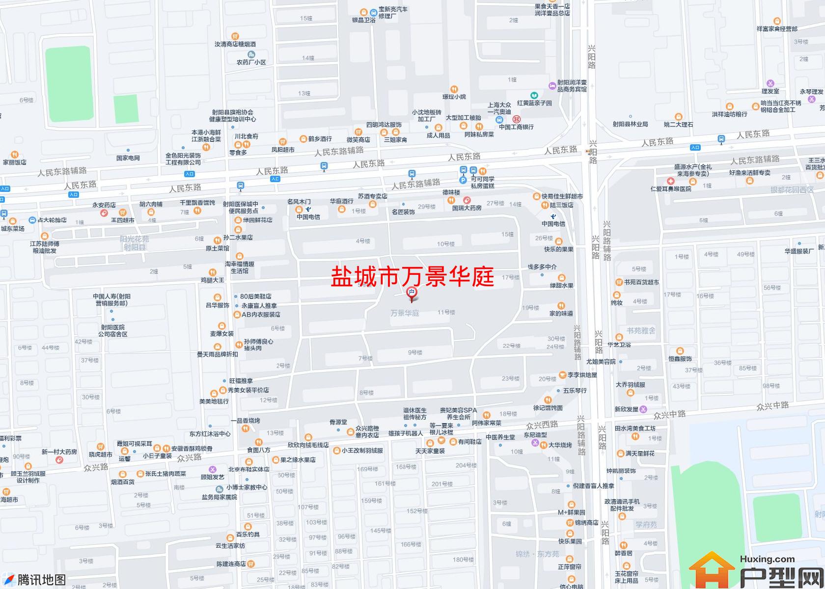 万景华庭小区 - 户型网