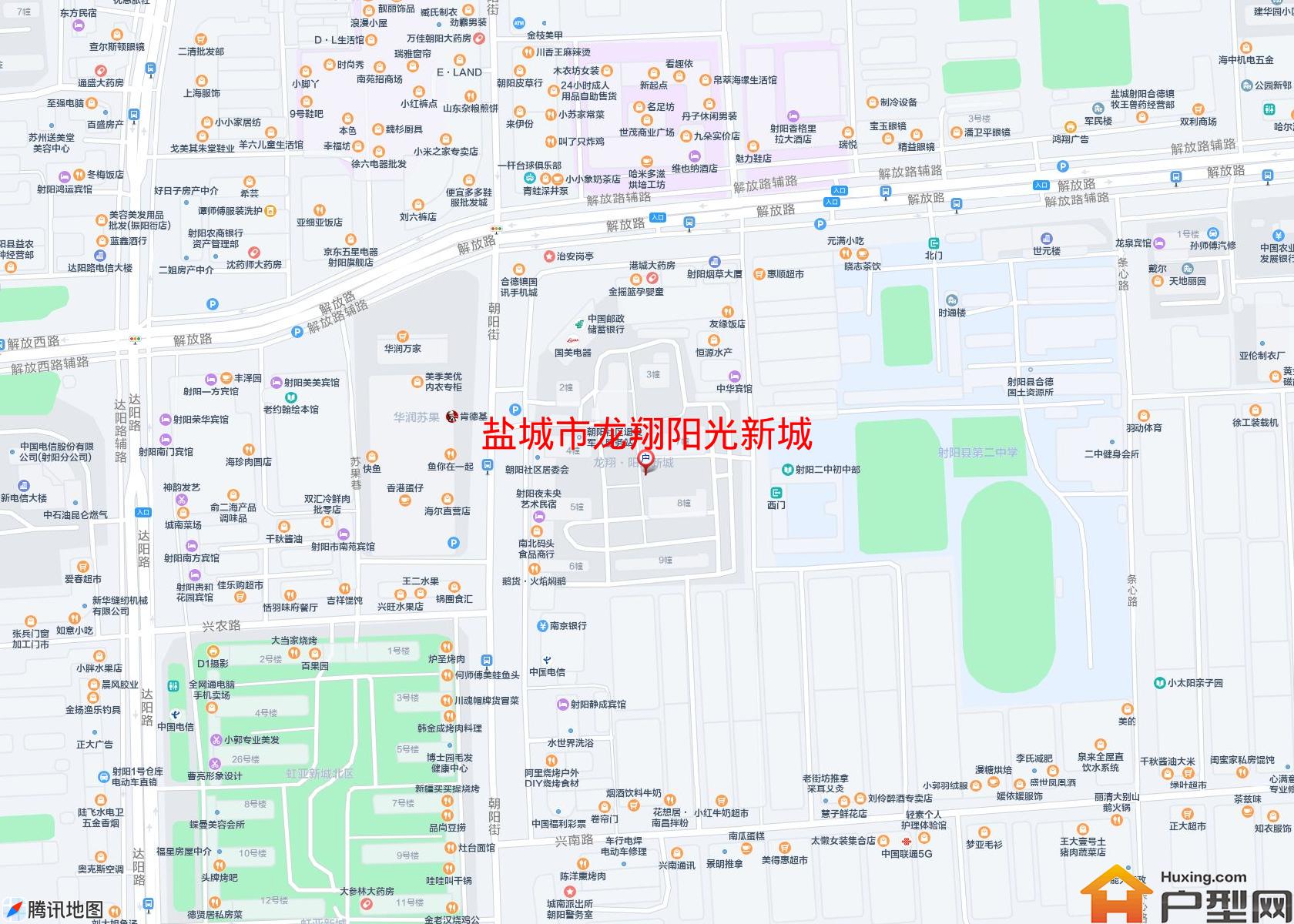 龙翔阳光新城小区 - 户型网