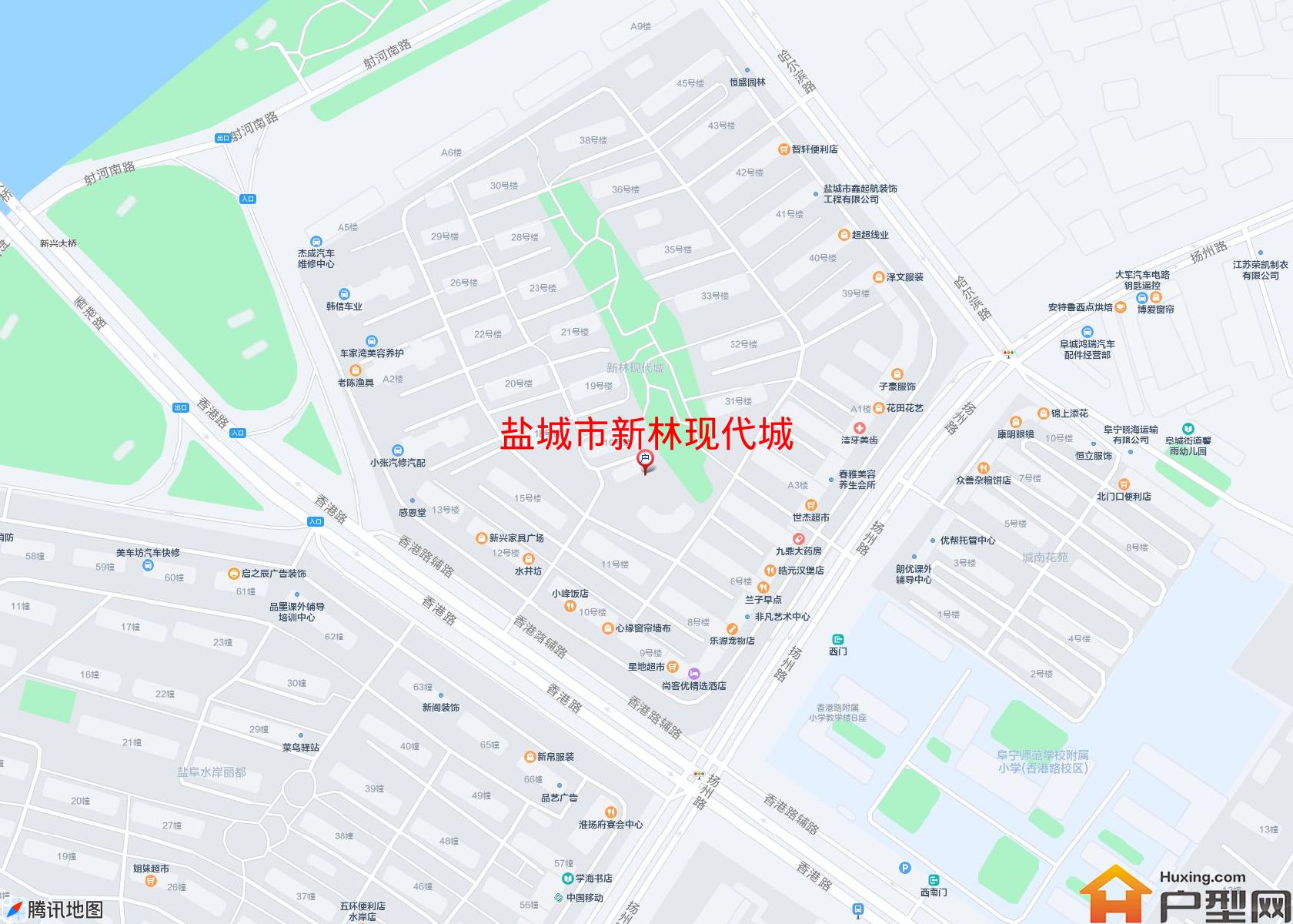 新林现代城小区 - 户型网