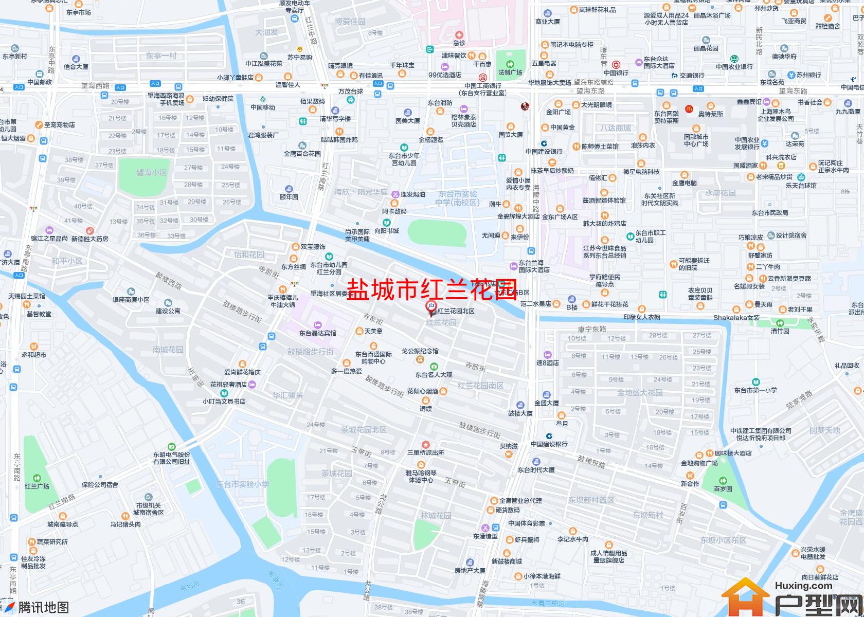 红兰花园小区 - 户型网
