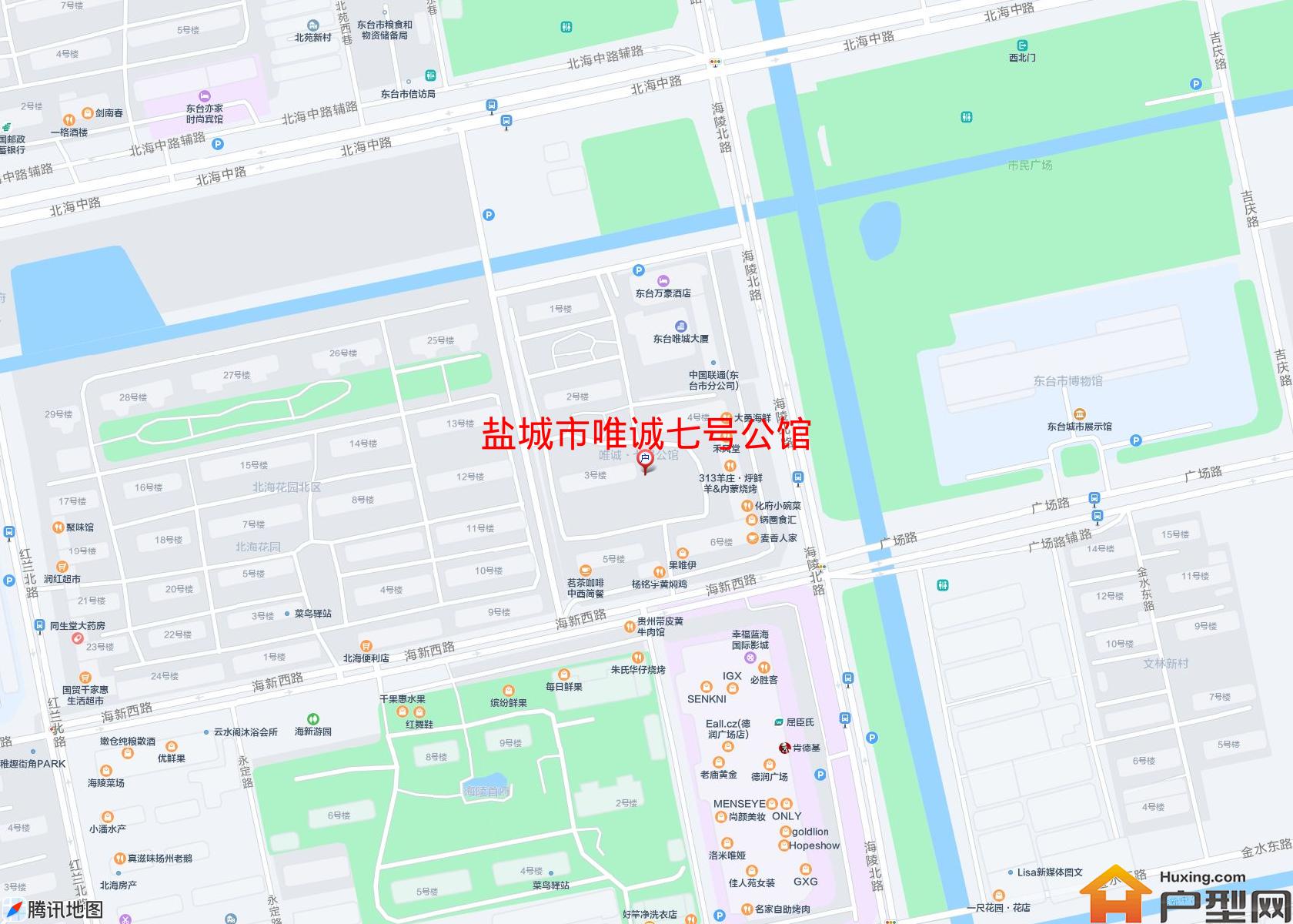 唯诚七号公馆小区 - 户型网