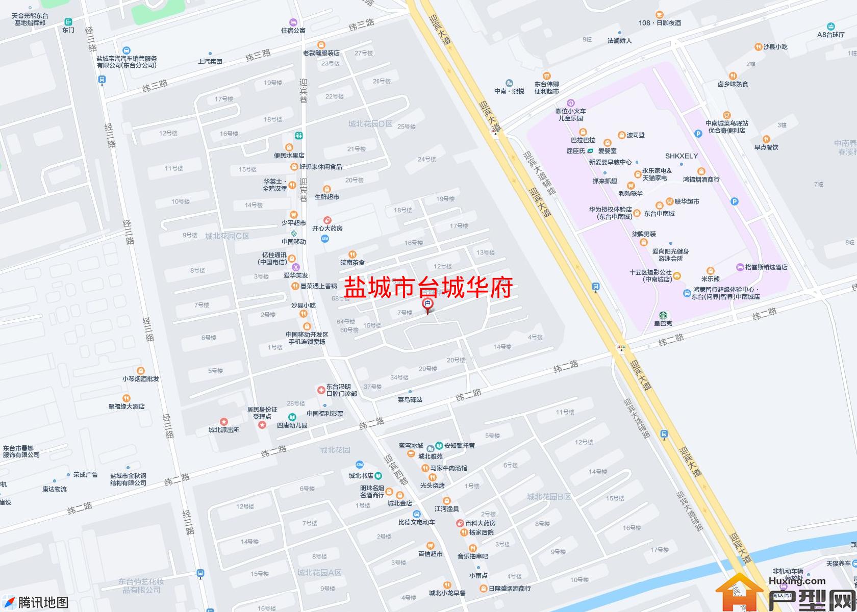 台城华府小区 - 户型网
