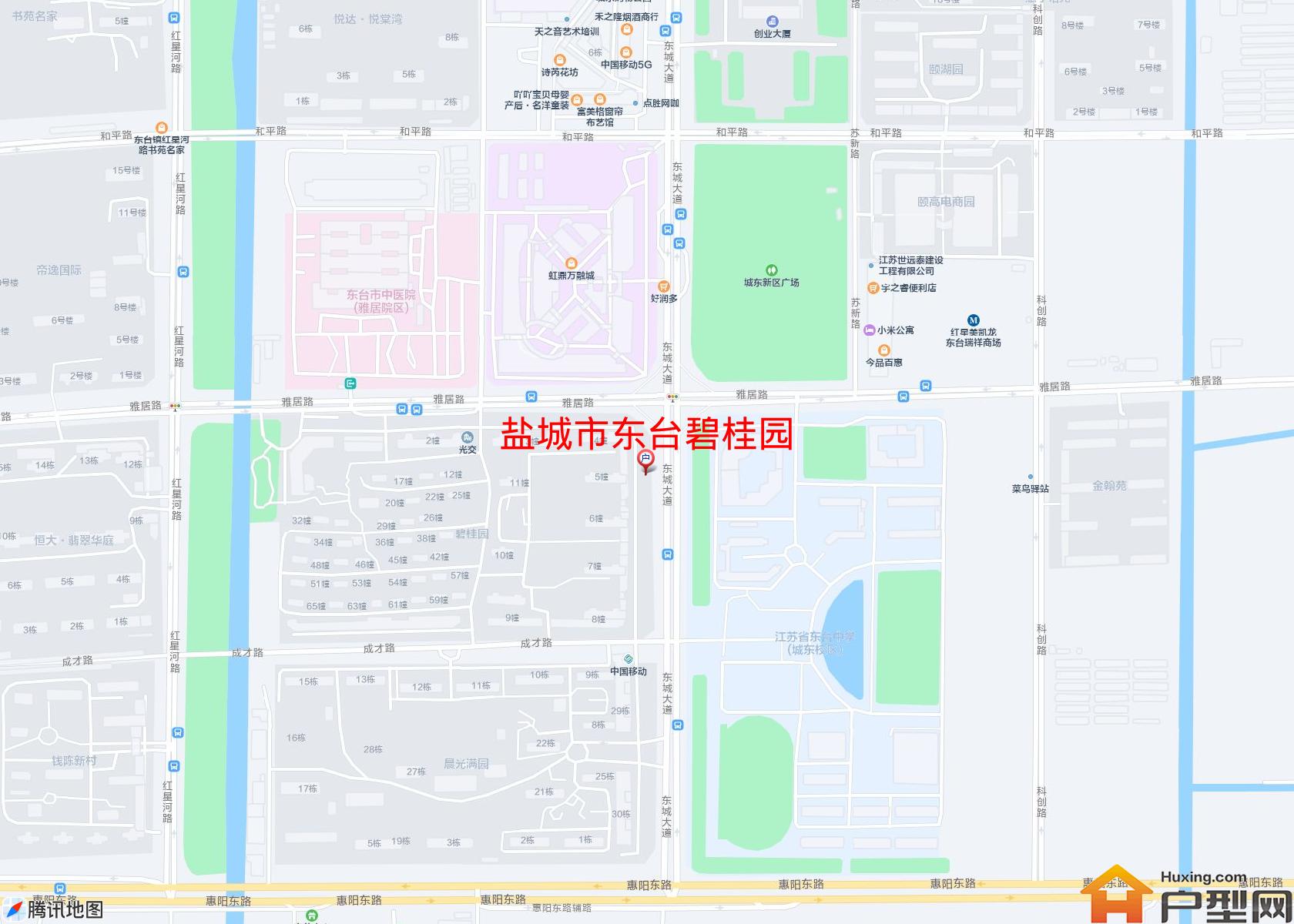 东台碧桂园小区 - 户型网