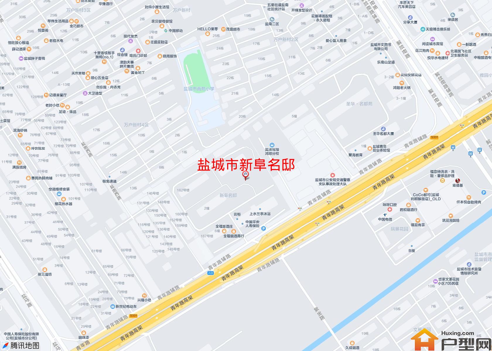 新阜名邸小区 - 户型网