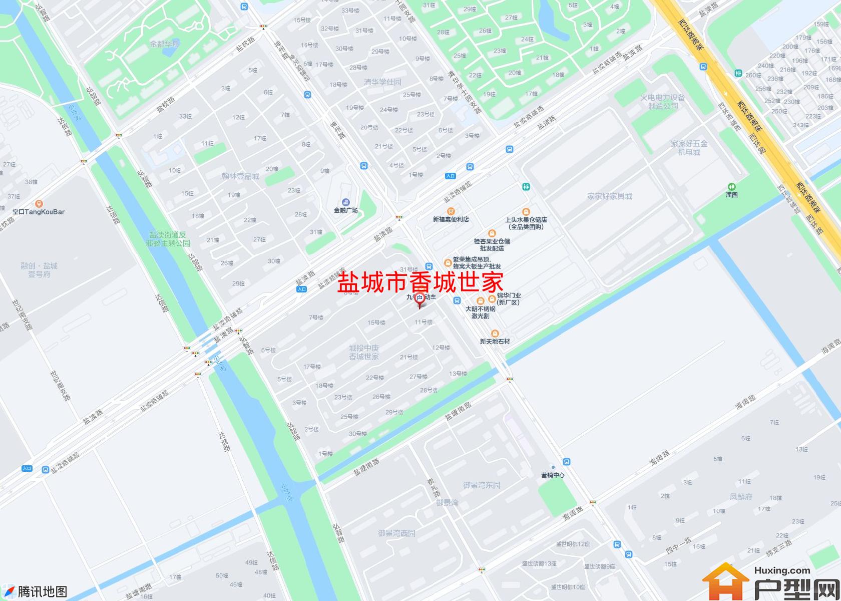 香城世家小区 - 户型网