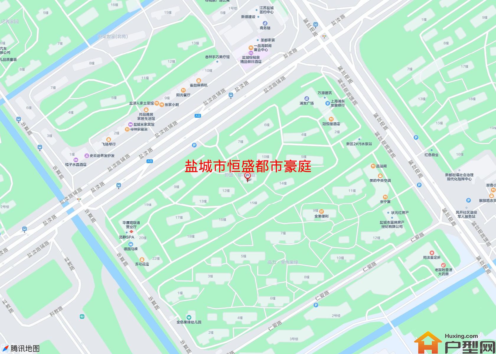 恒盛都市豪庭小区 - 户型网