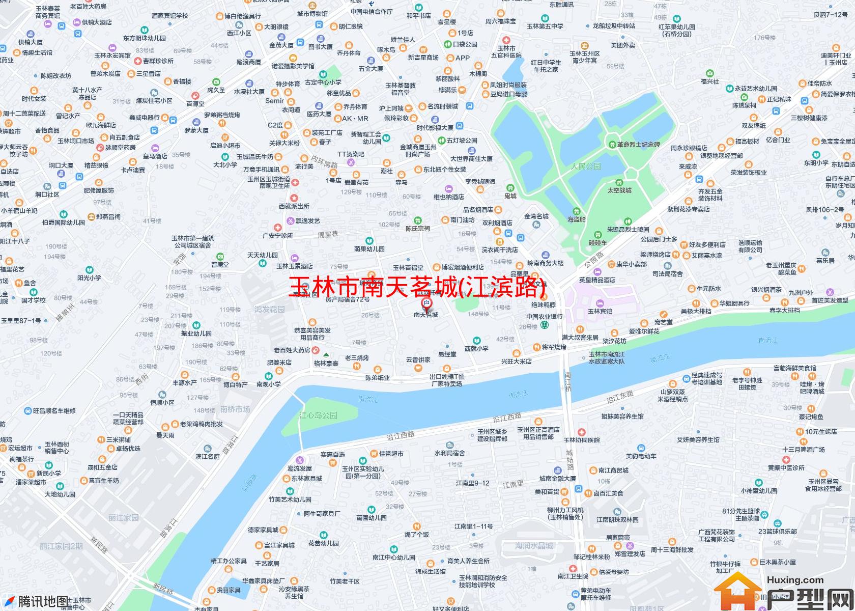 南天茗城(江滨路)小区 - 户型网