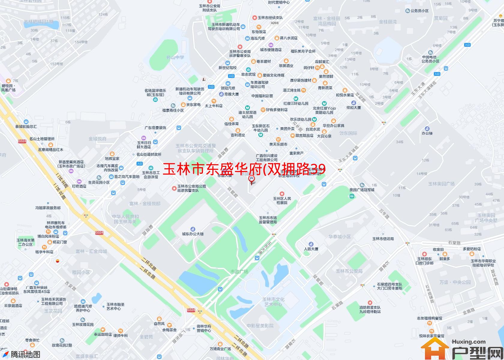 东盛华府(双拥路39号)小区 - 户型网