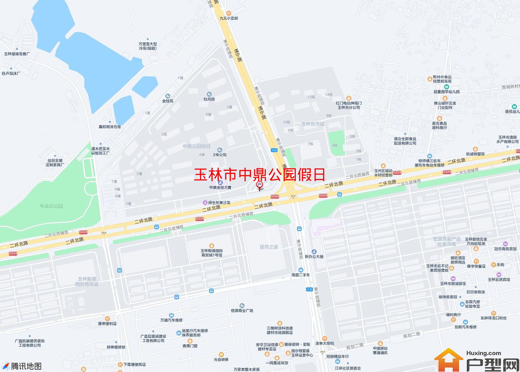 中鼎公园假日小区 - 户型网