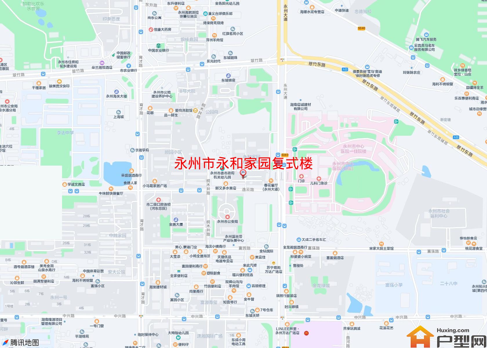 永和家园复式楼小区 - 户型网