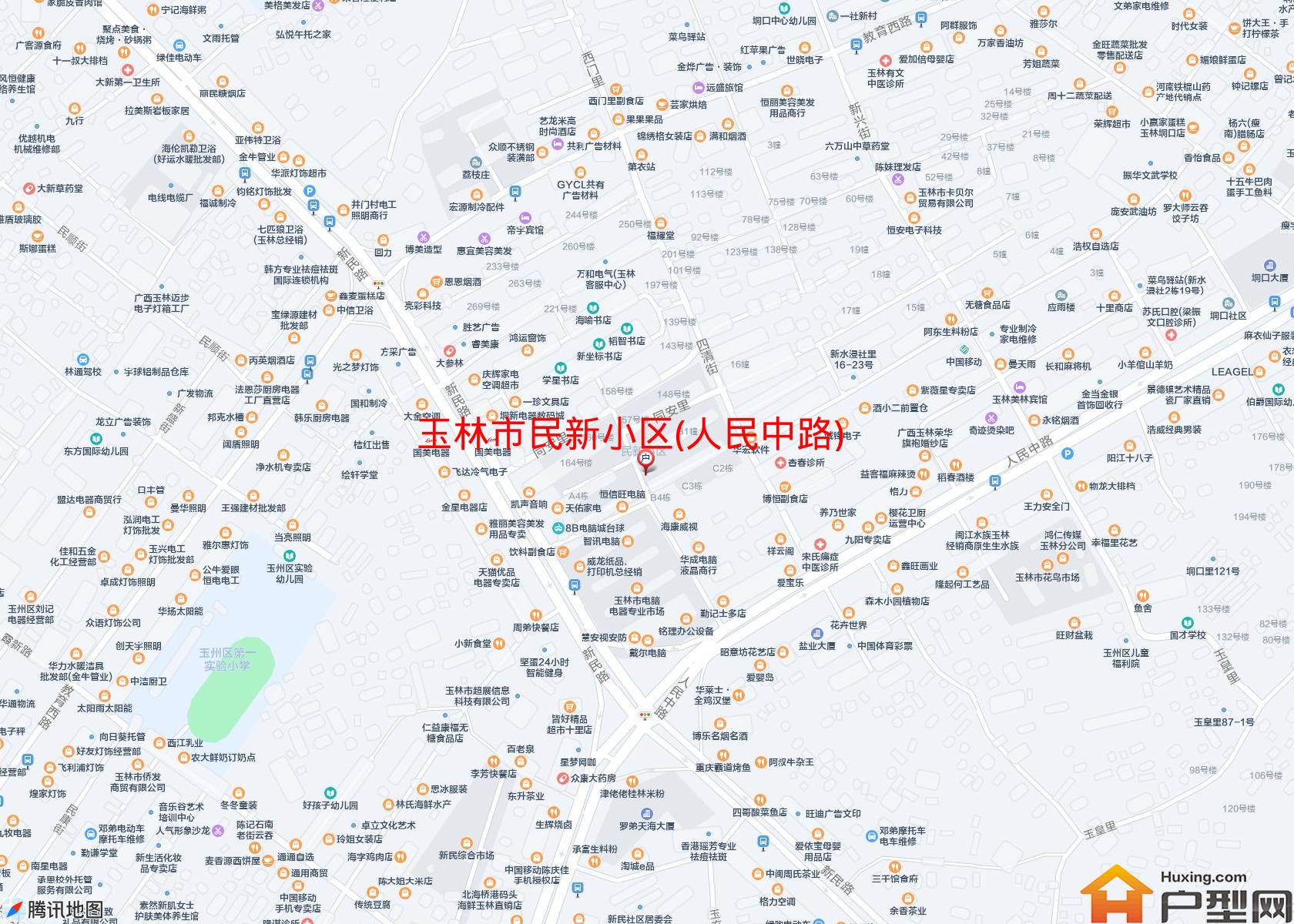 民新小区(人民中路)小区 - 户型网
