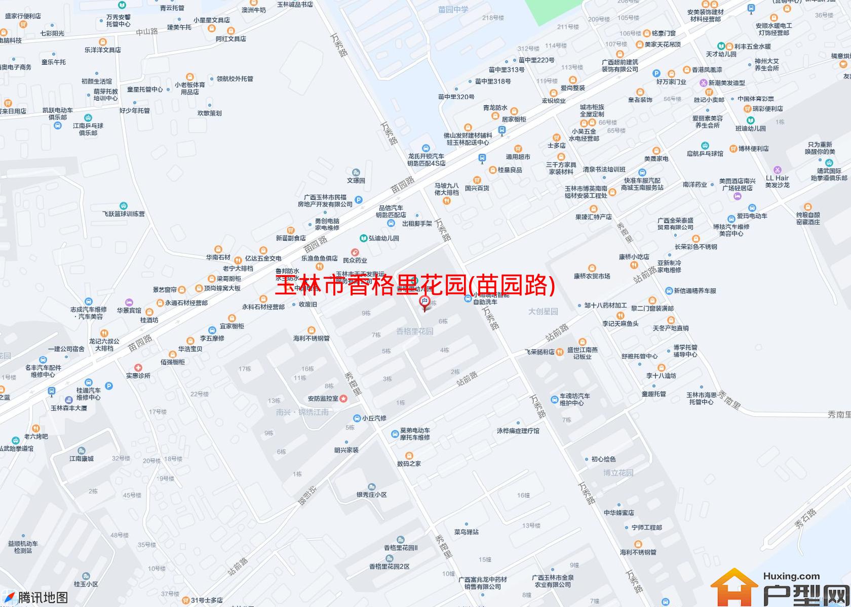 香格里花园(苗园路)小区 - 户型网