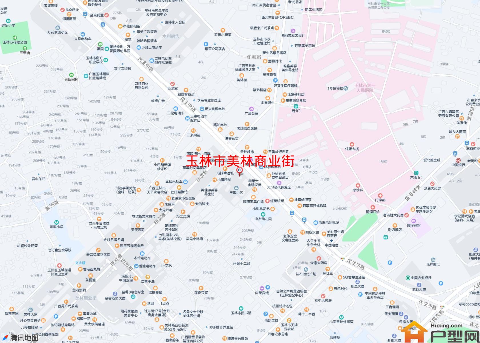 美林商业街小区 - 户型网