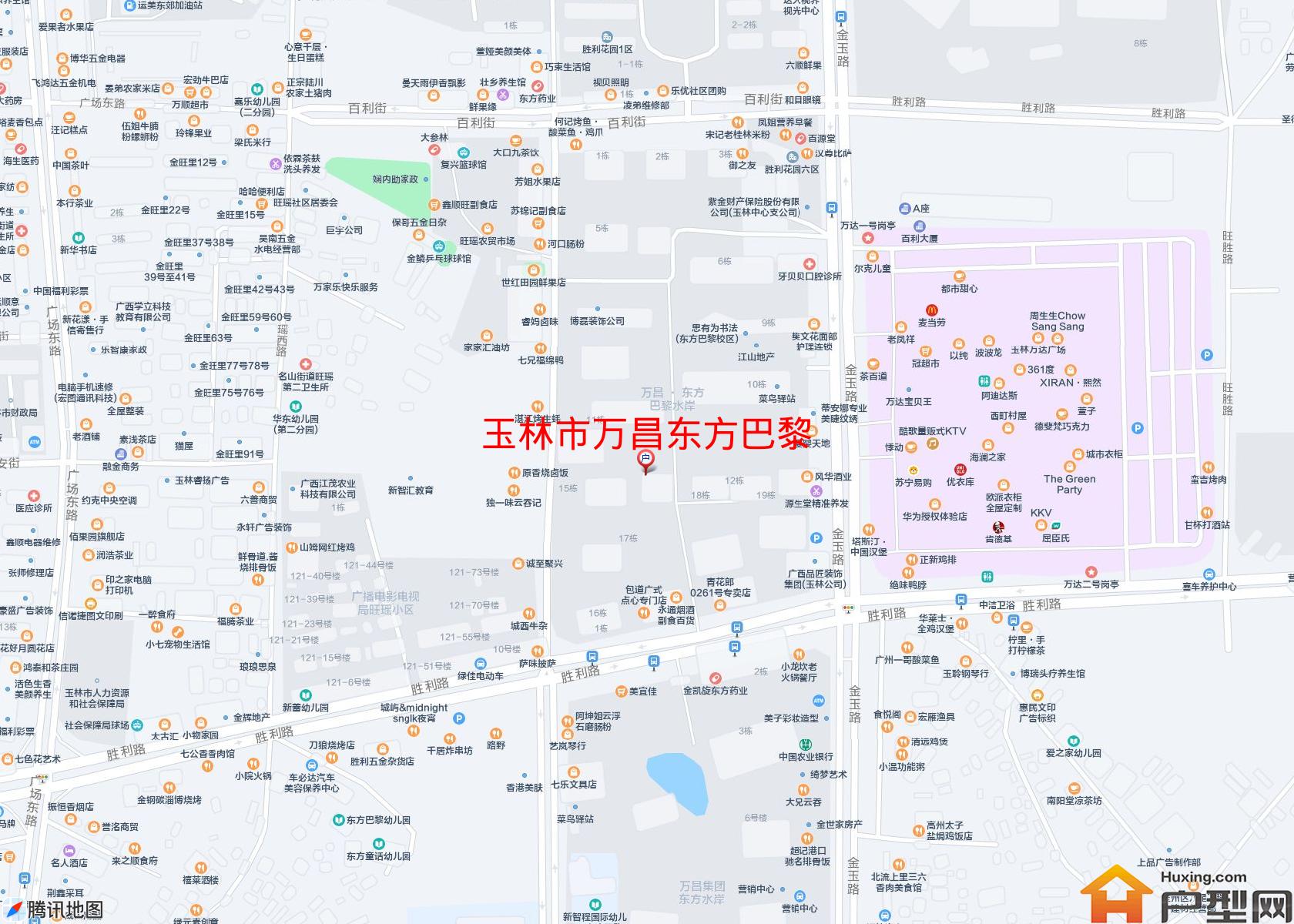 万昌东方巴黎小区 - 户型网