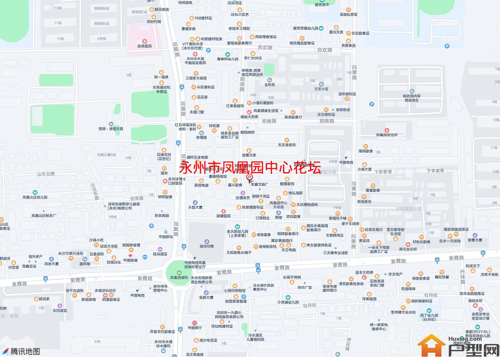 凤凰园中心花坛小区 - 户型网