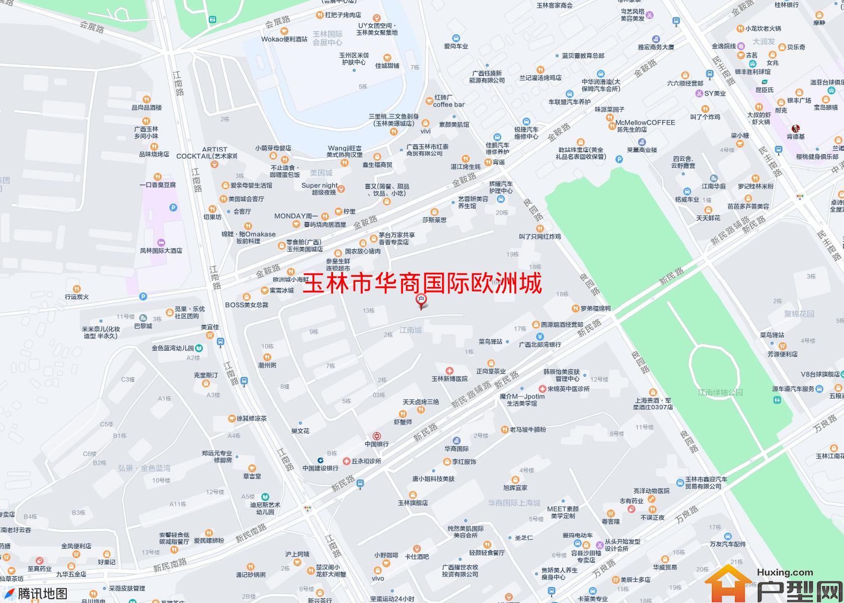 华商国际欧洲城小区 - 户型网